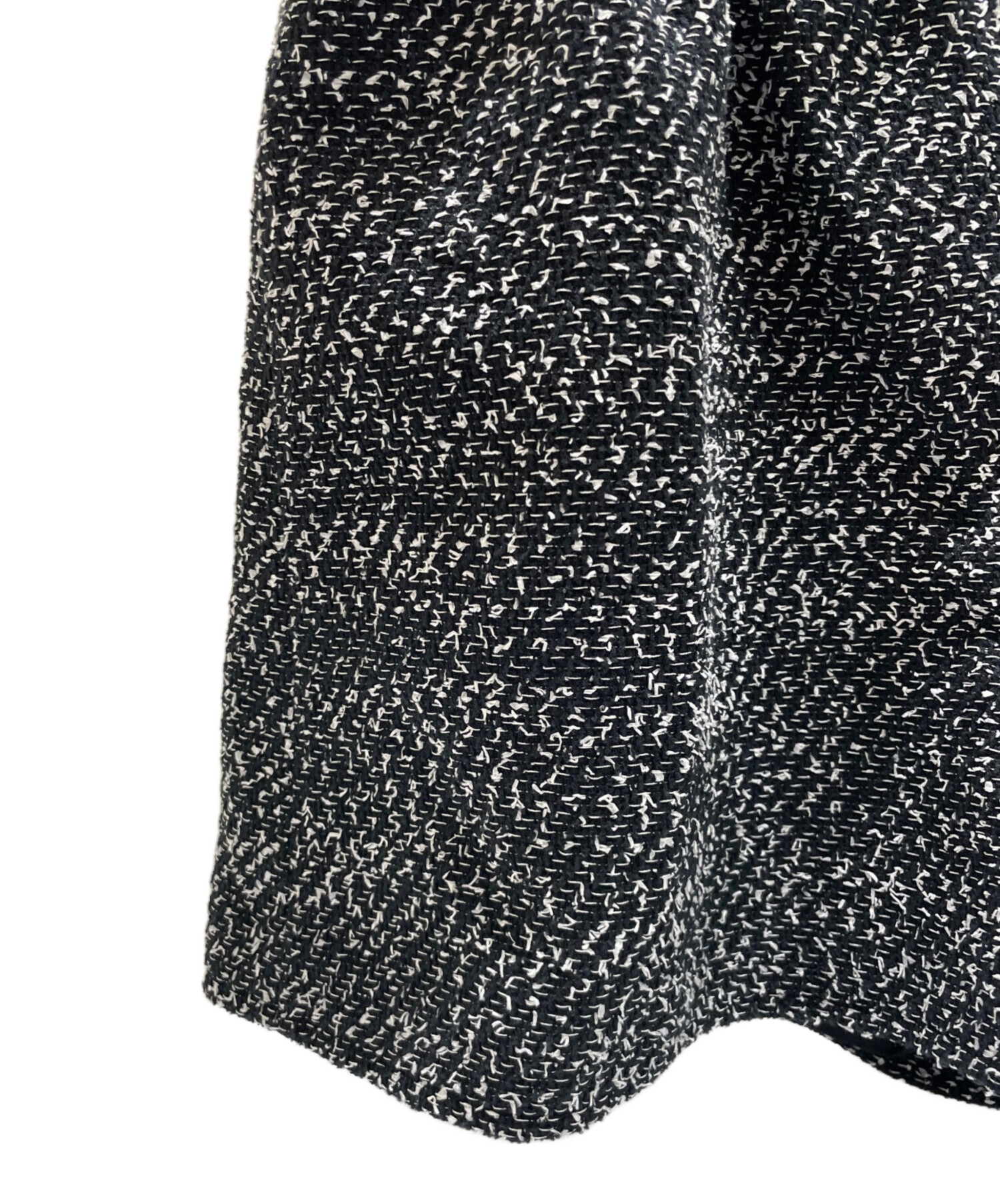 中古・古着通販】CHANEL (シャネル) ツイードショートパンツ ブラック