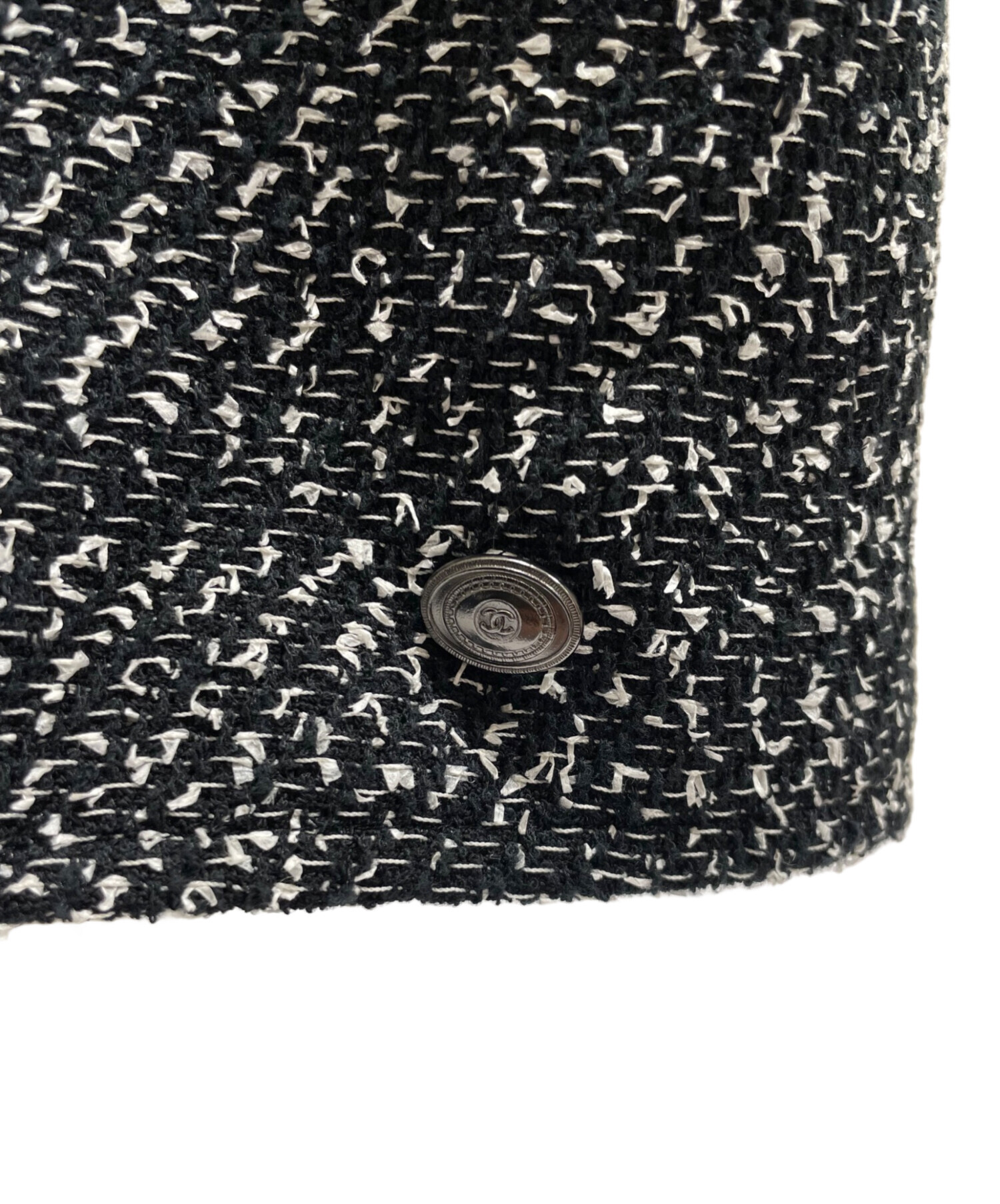 90sビンテージ シャネル プリント コットンショートパンツ 90sビンテージ シャネル プリント コットンショートパンツ