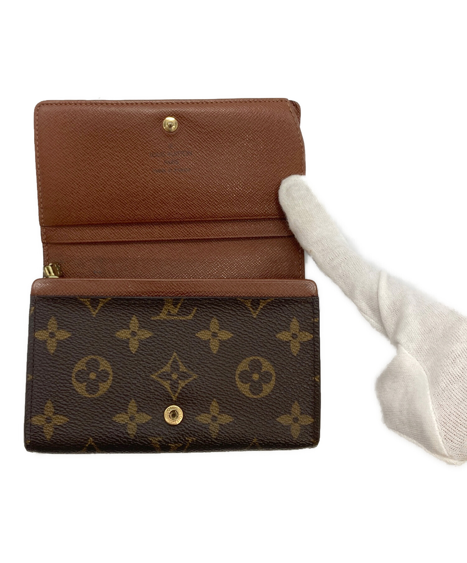中古・古着通販】LOUIS VUITTON (ルイ ヴィトン) 2つ折り財布 