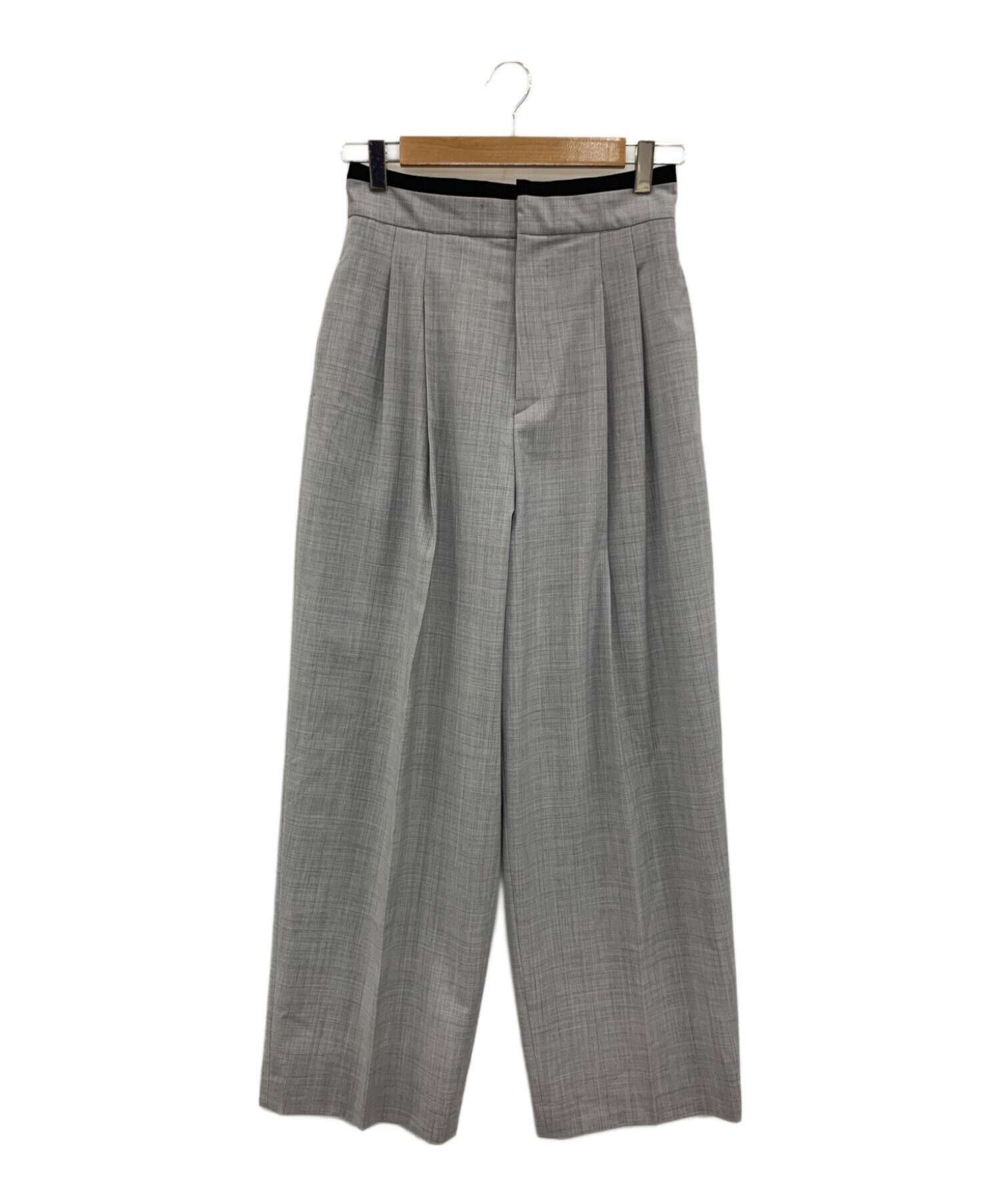 中古・古着通販】LOHEN (ローヘン) バイカラー2タックハイウエスト