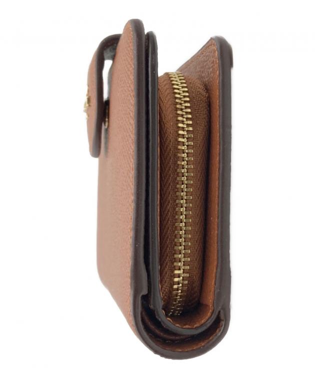 COACH コーチ/ミディアムコーナージップウォレット/6390/L20**/Aランク/71【中古】 COACH - COACH コーチ/ミディアムコーナージップウォレット/6390/L20