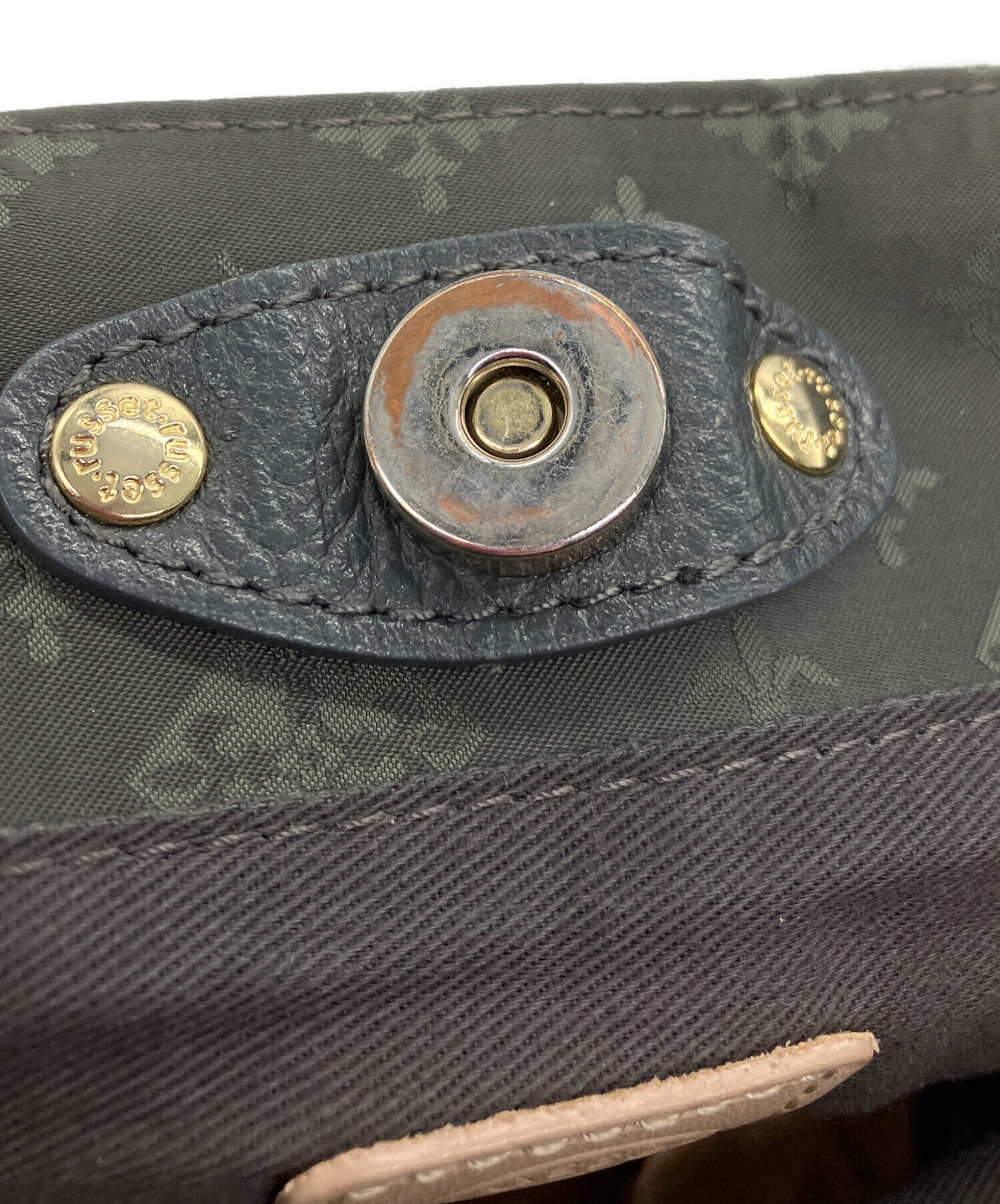 中古・古着通販】russet (ラシット) ラージショルダーバッグ グレー