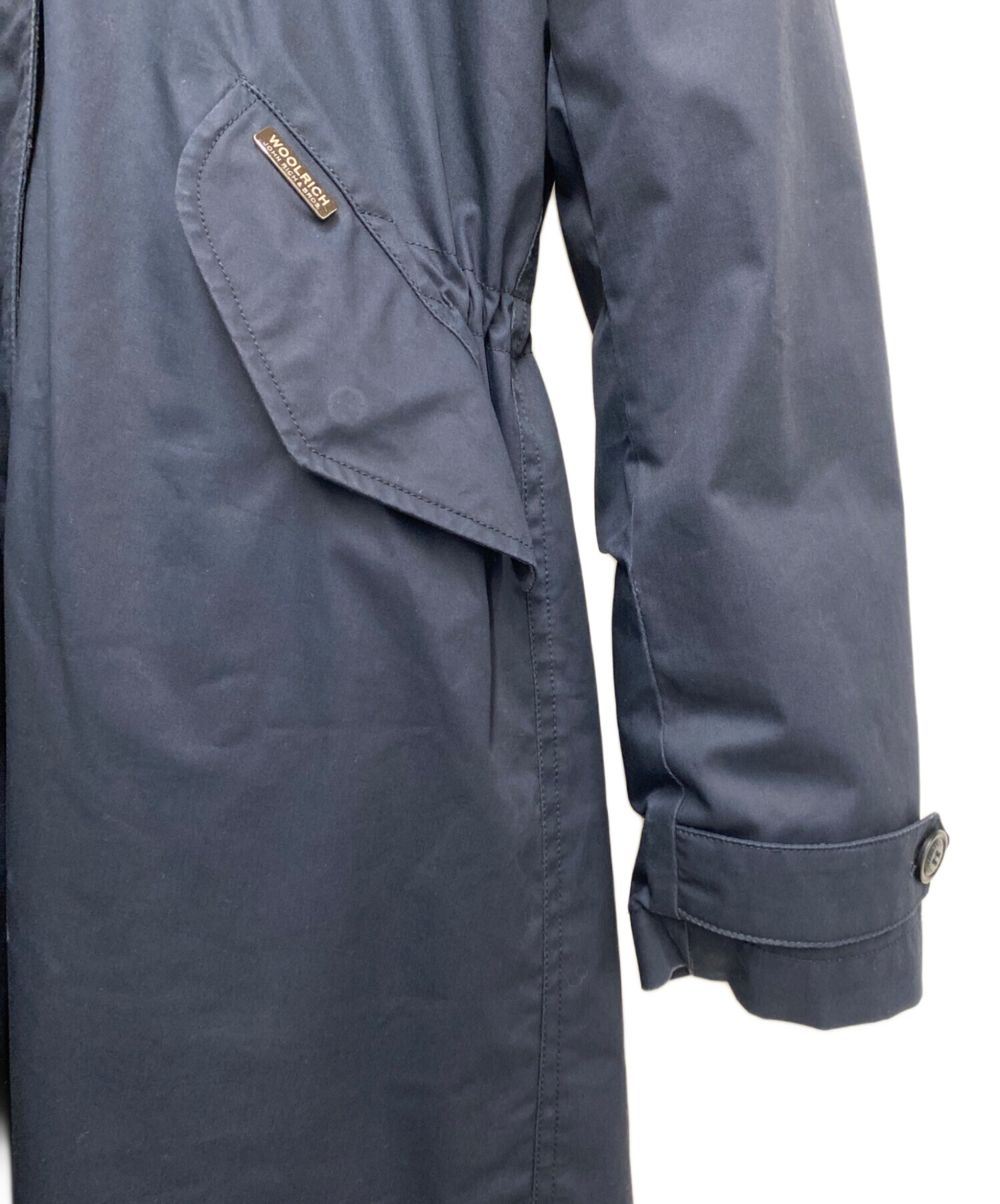 WOOLRICH フード付きトレンチコート Sサイズ 中古・古着通販】WOOLRICH (ウールリッチ) ライナー付トレンチコート