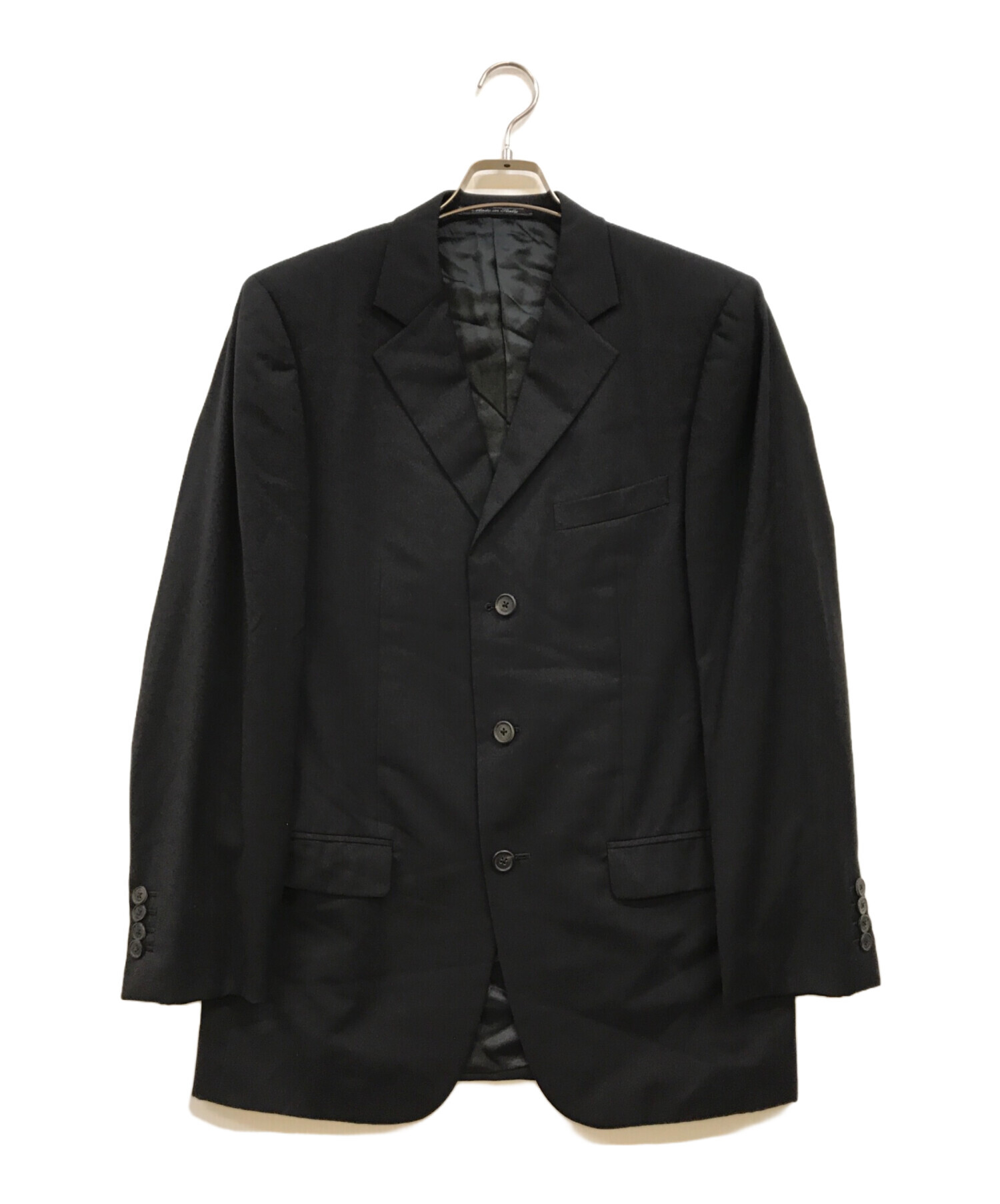 中古・古着通販】GUCCI (グッチ) 3Bセットアップスーツ ブラック