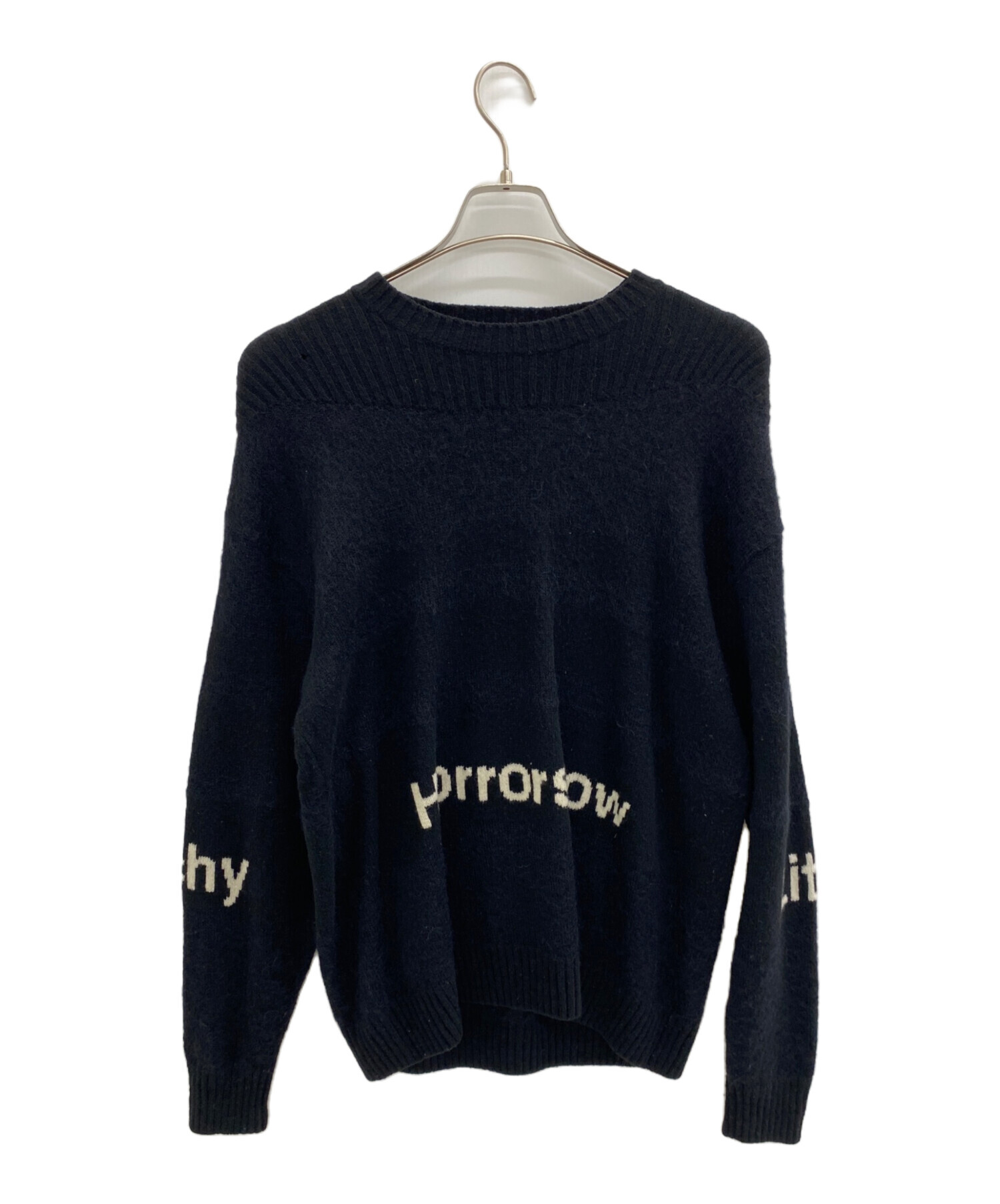 中古・古着通販】UNDERCOVER (アンダーカバー) Hoorrorshow/編地替配色