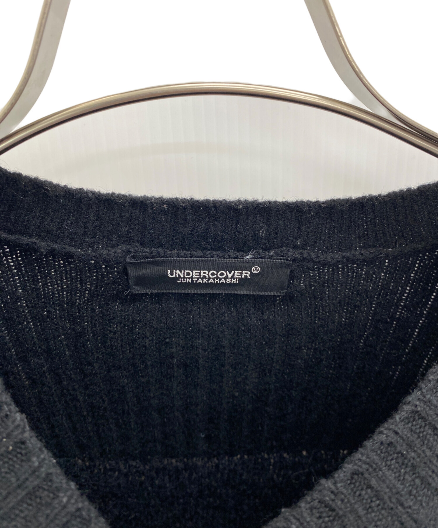 中古・古着通販】UNDERCOVER (アンダーカバー) Hoorrorshow/編地替配色