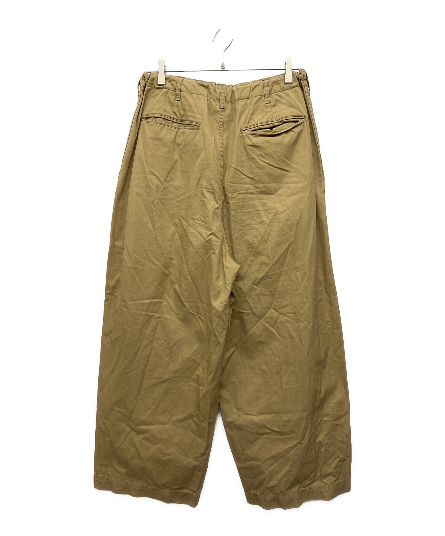 中古・古着通販】Needles (ニードルズ) H.D.Pant Military ベージュ