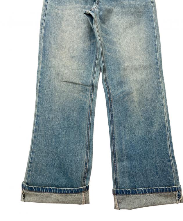 中古・古着通販】KAPITAL (キャピタル) フレアデニムパンツ ブルー