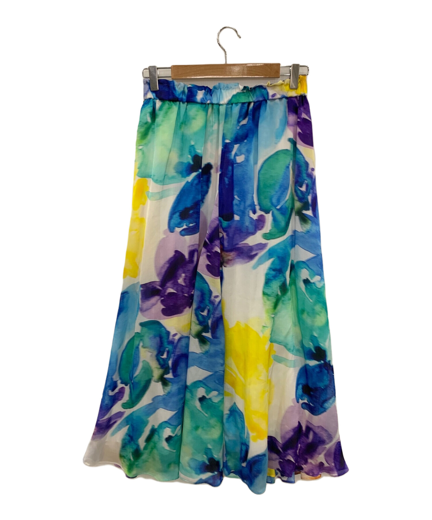 新品未使用タグ付き HOUSE OF LOTUS オーロラプリントスカート 即日