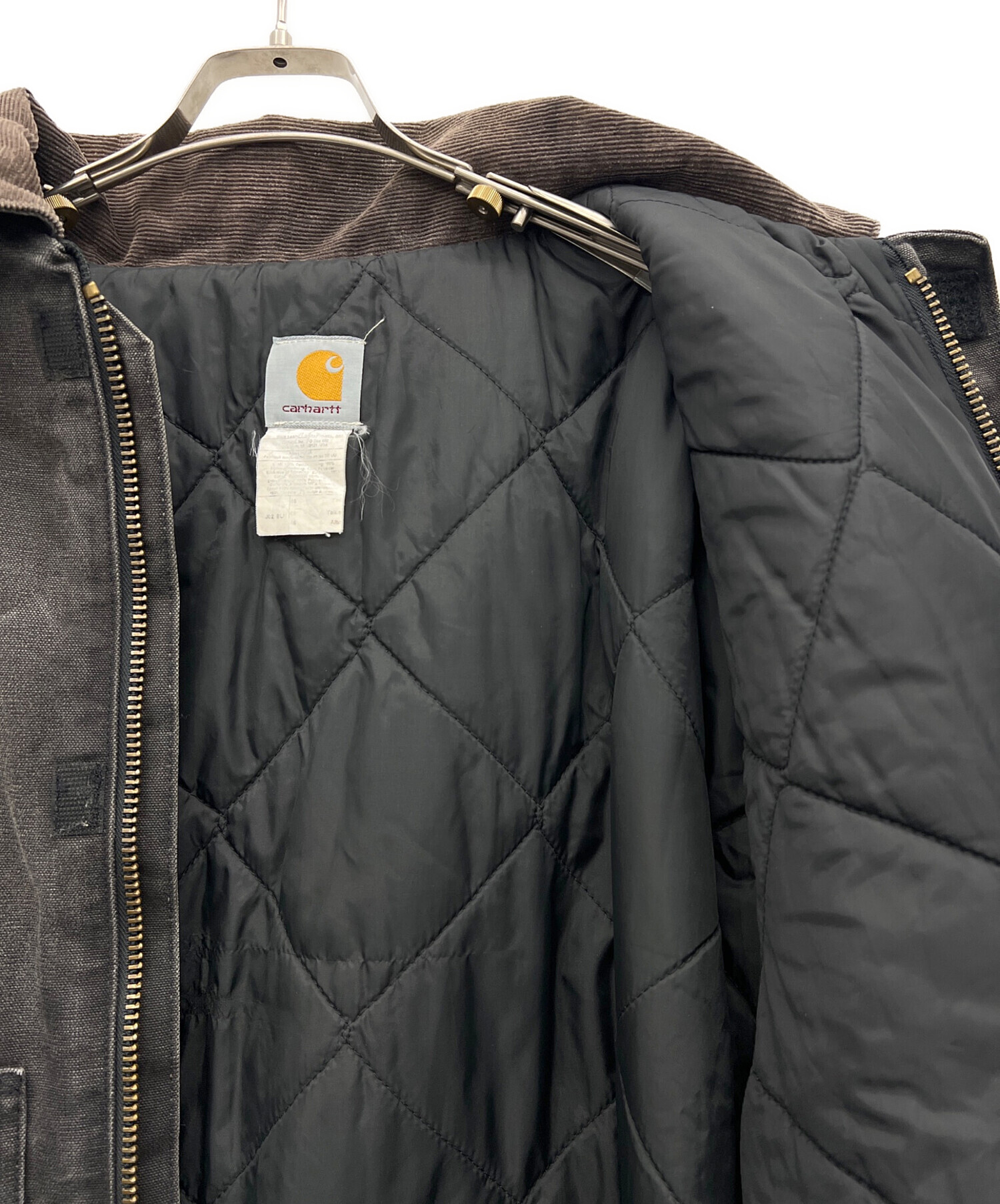 Carhartt ダークグレー ジャケット 中古・古着通販】CarHartt (カーハート) デトロイトジャケット