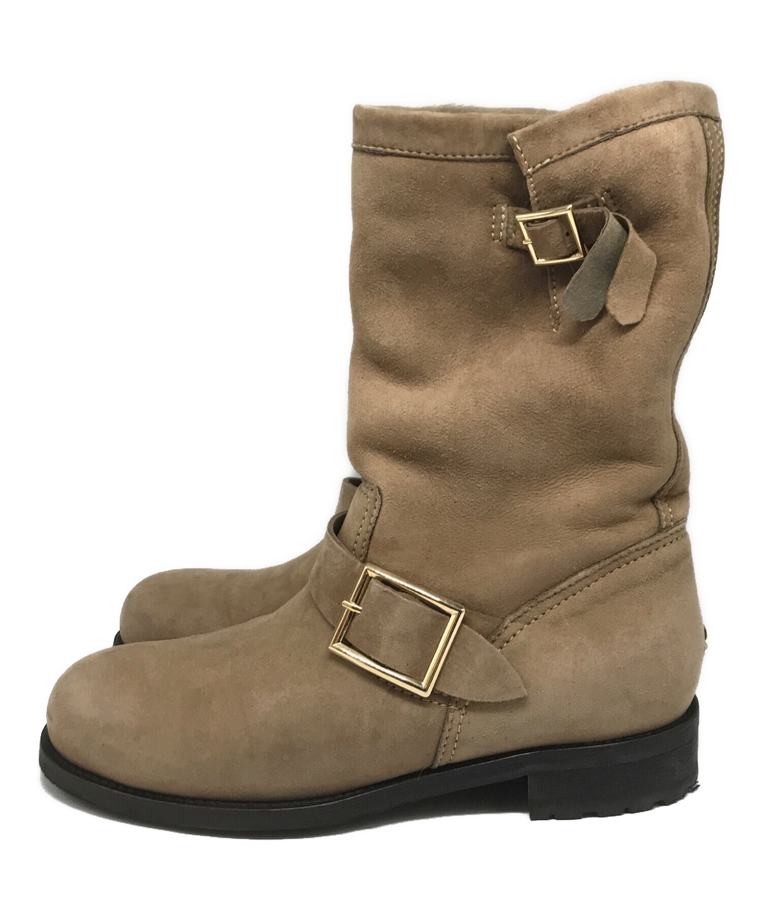 中古・古着通販】JIMMY CHOO (ジミーチュウ) エンジニアブーツ 