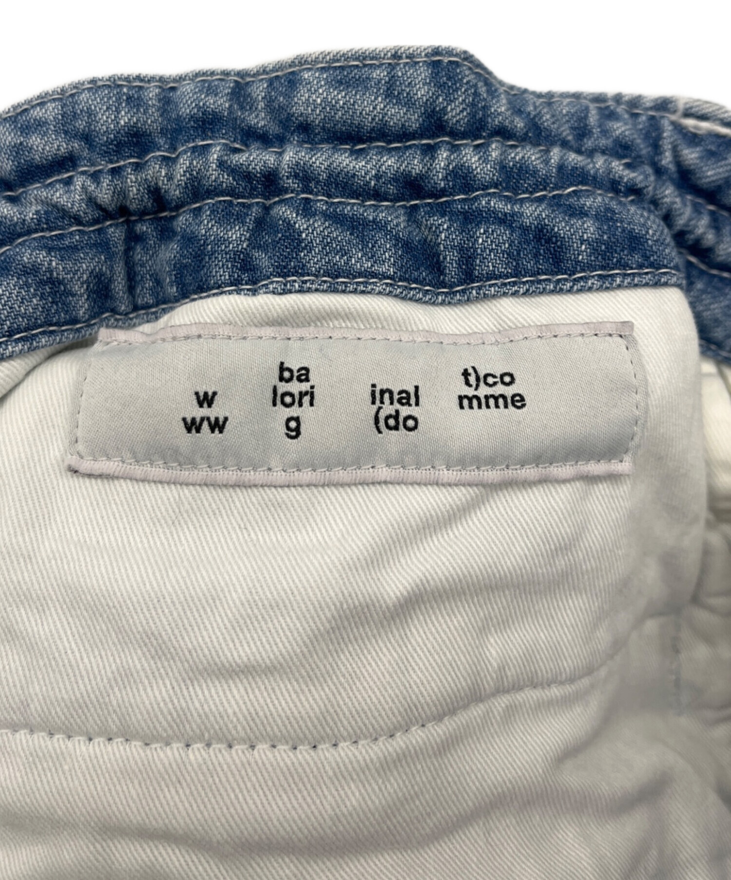 中古・古着通販】bal original (バルオリジナル) DENIM FLIGHT PANT