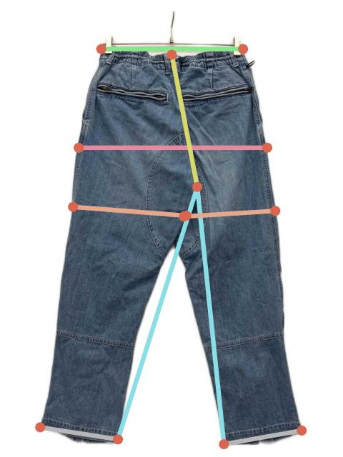 中古・古着通販】bal original (バルオリジナル) DENIM FLIGHT PANT