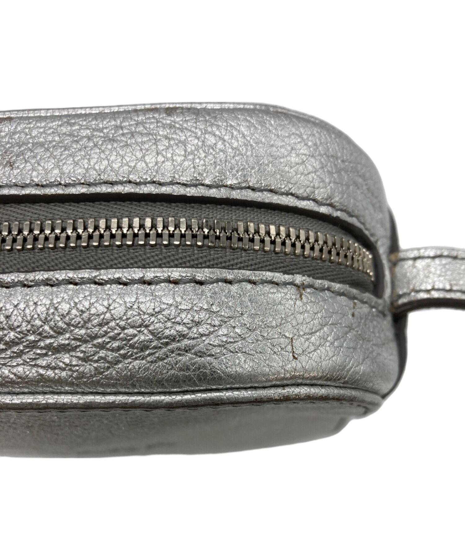 バレンシアガ　エブリデイ　カメラバッグ　グレー BALENCIAGA バレンシアガ EVERYDAY エブリデイ グリッター