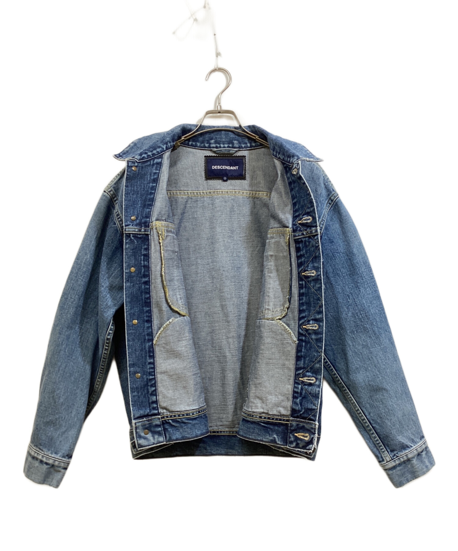 ディセンダント BRONC DENIM JACKET デニムジャケット DESCENDANT BRONC DENIM JACKET デニム Gジャン 21SS DESCENDANT BRONC