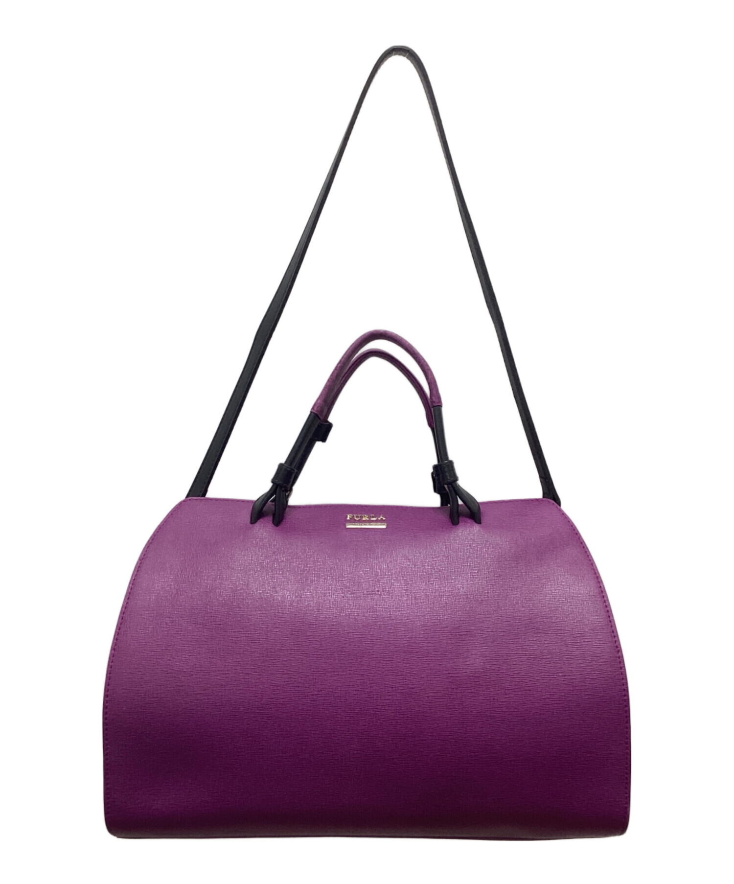 中古・古着通販】FURLA (フルラ) バイカラーヴィーナス2WAYバッグ 