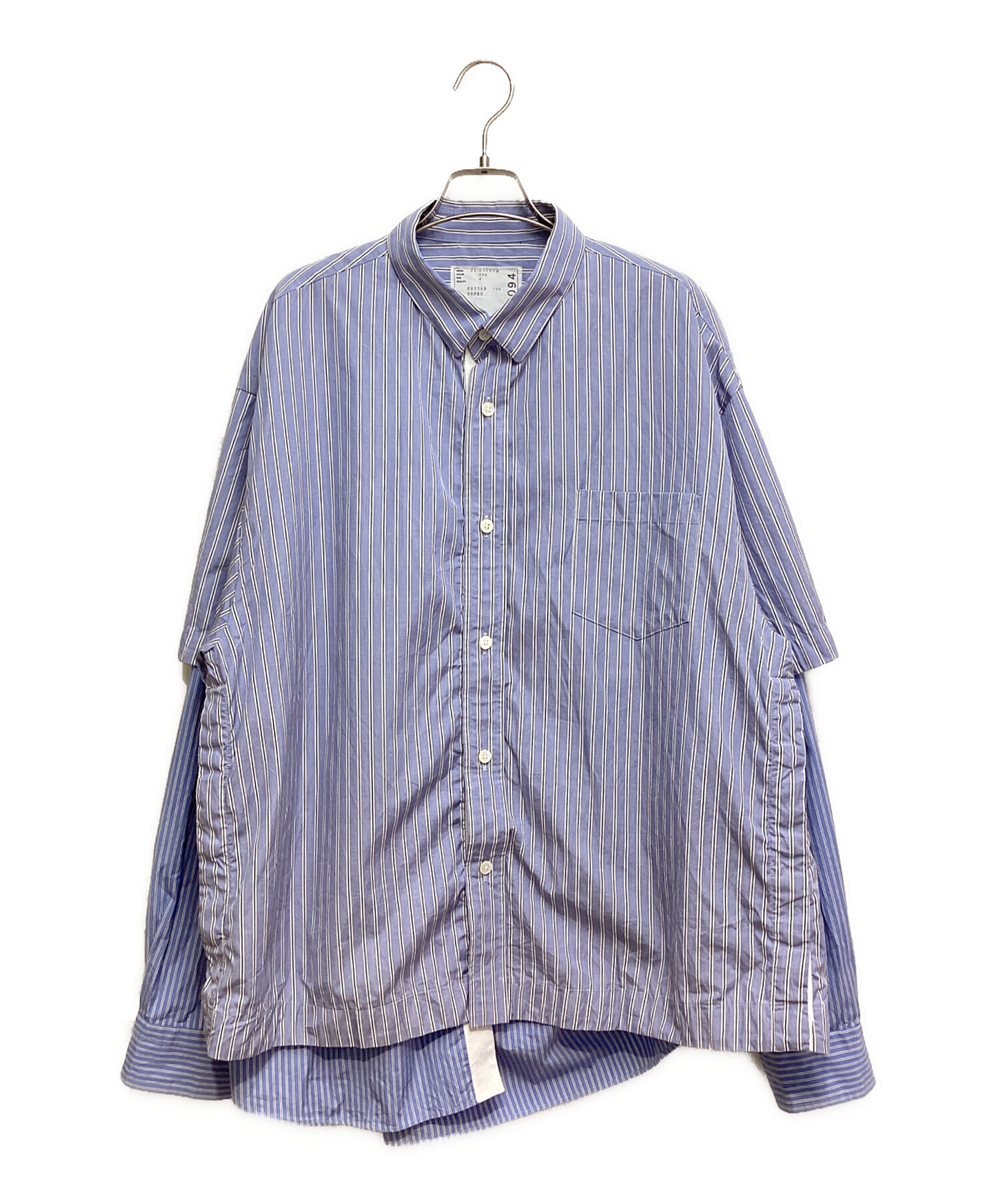 中古・古着通販】sacai (サカイ) Cotton Poplin L/S Shirt (コットン 