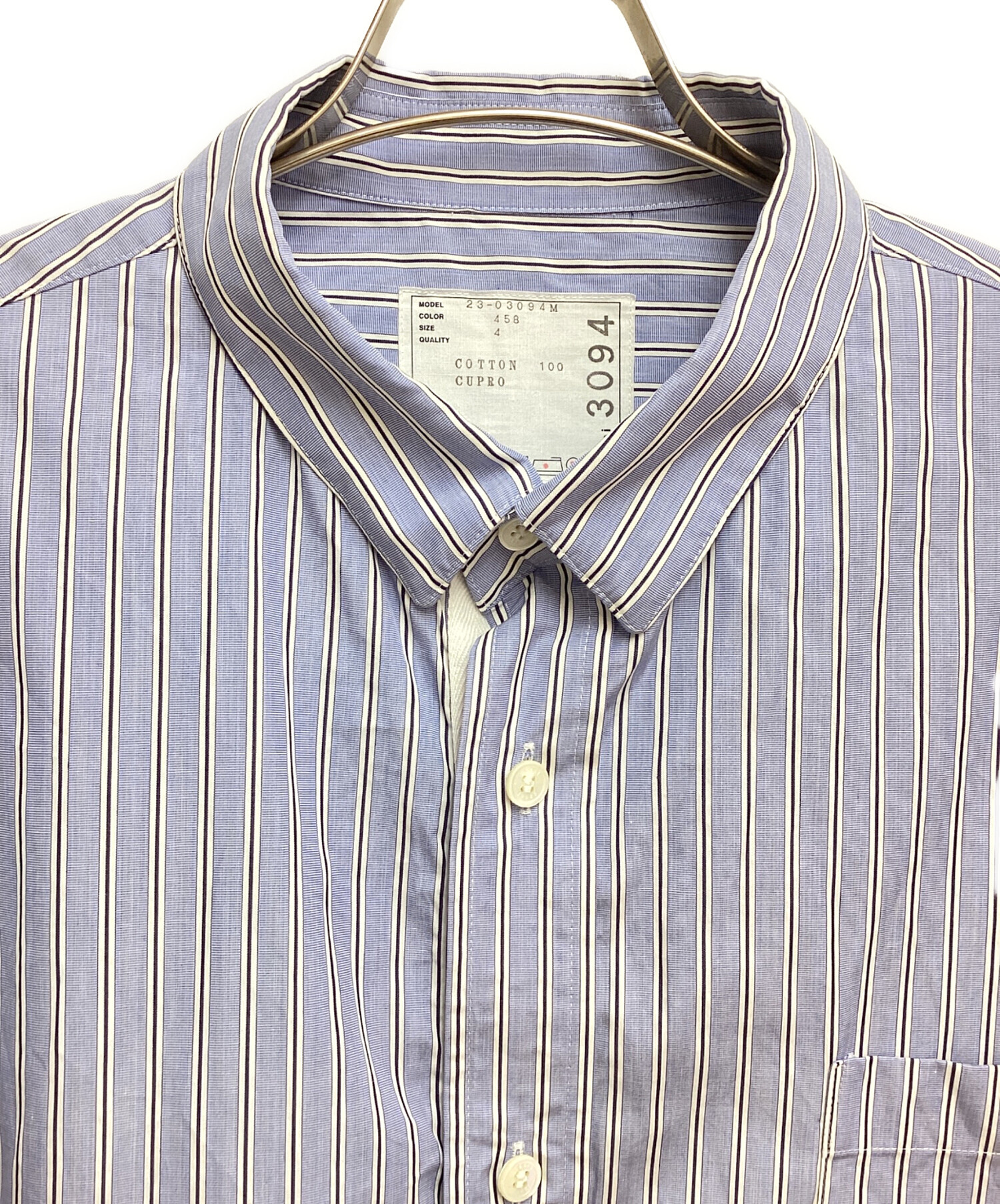 中古・古着通販】sacai (サカイ) Cotton Poplin L/S Shirt (コットン 