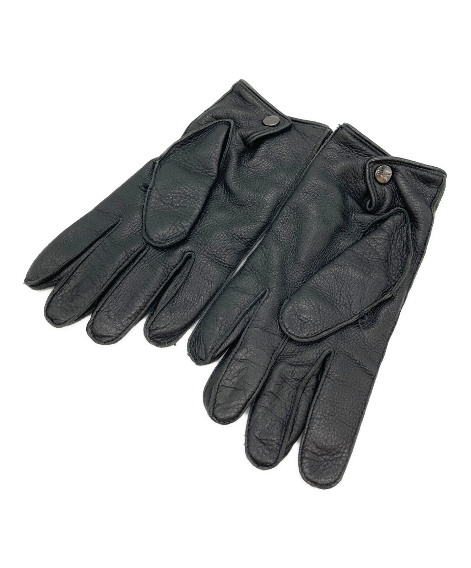 フェラガモ　メンズ　レザーグローブ 中古・古着通販】Salvatore Ferragamo (サルヴァトーレ フェラガモ