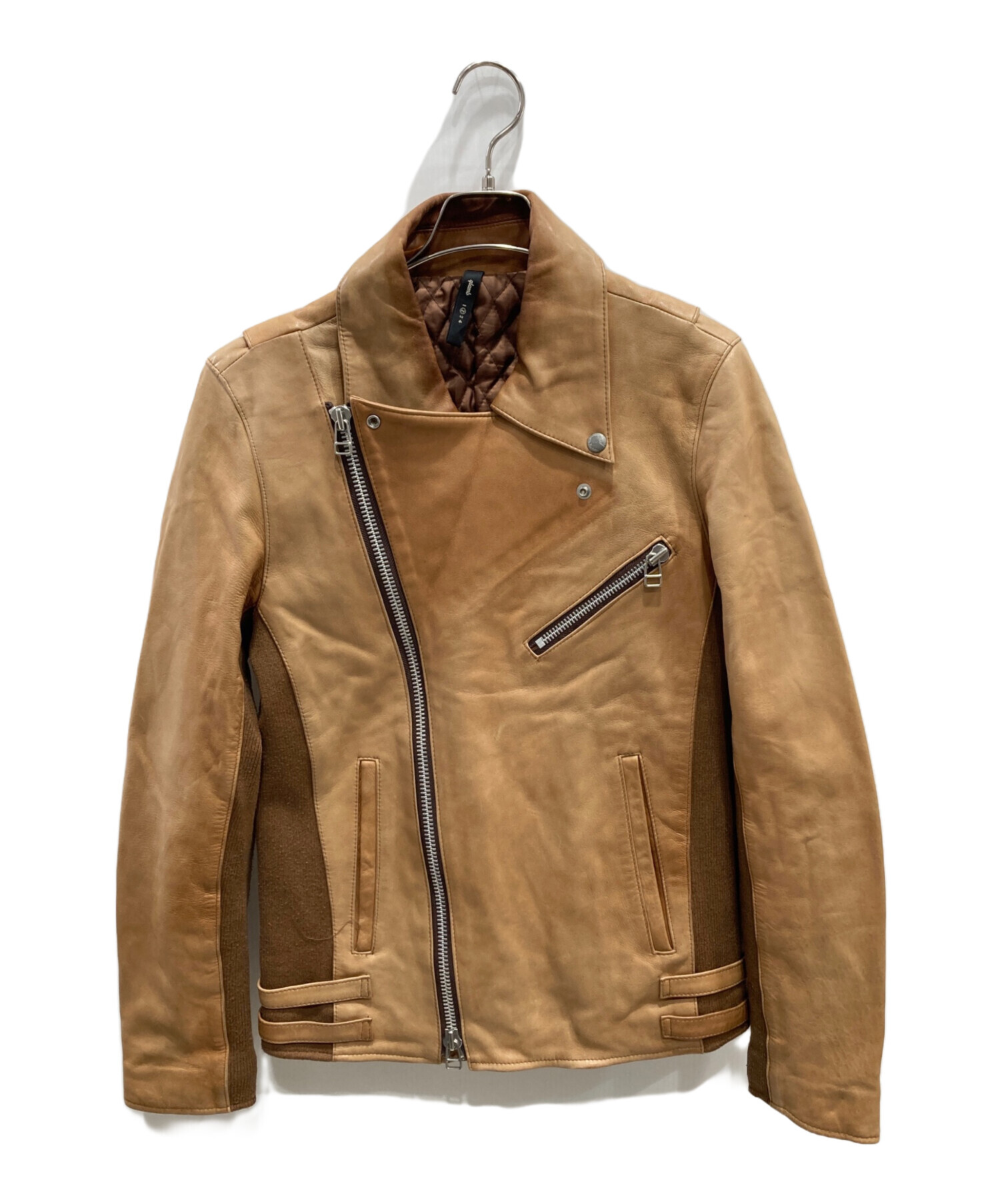 中古・古着通販】glamb (グラム) ラムレザーライダースジャケット