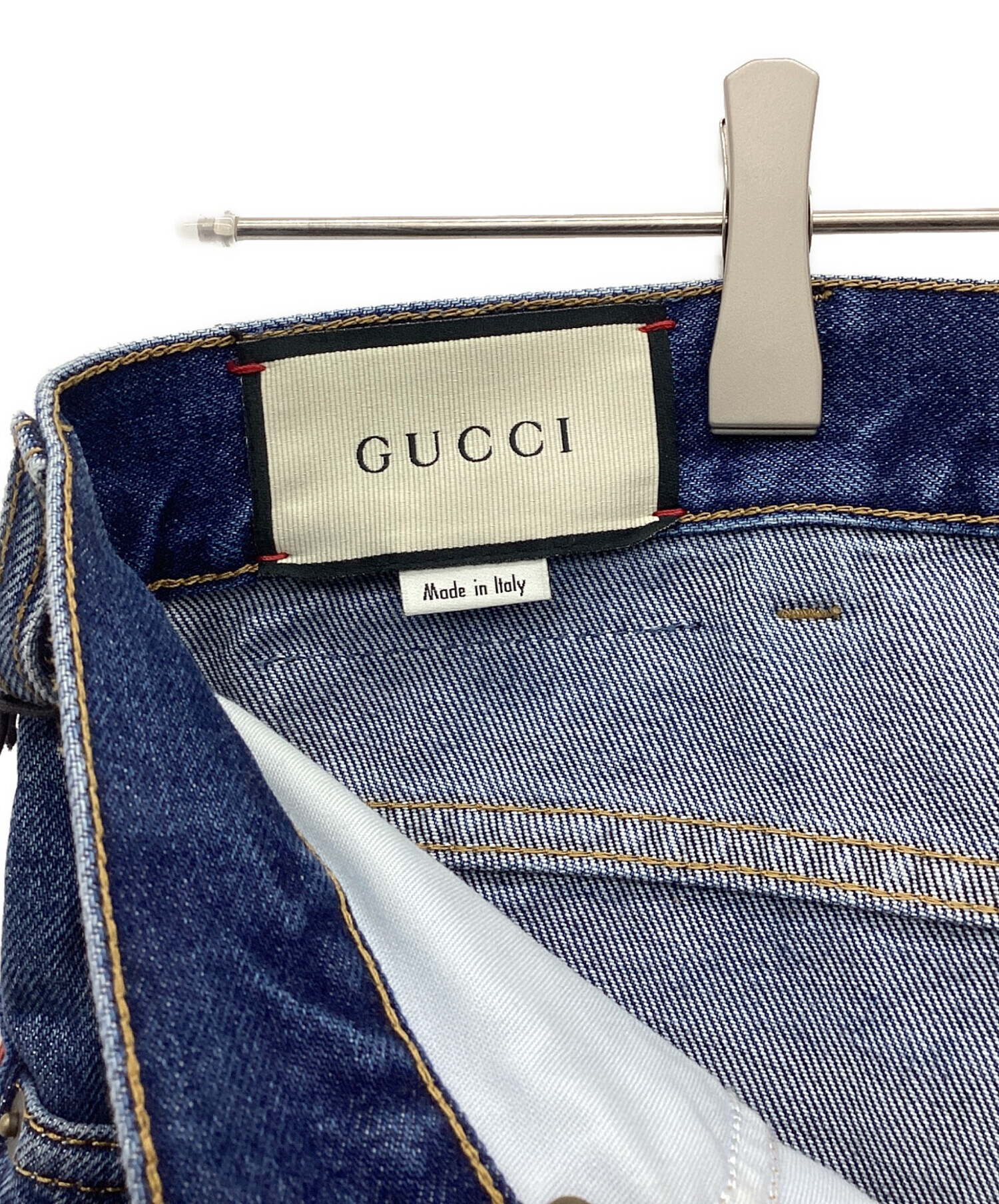 中古・古着通販】GUCCI (グッチ) デニムパンツ サイズ:36｜ブランド