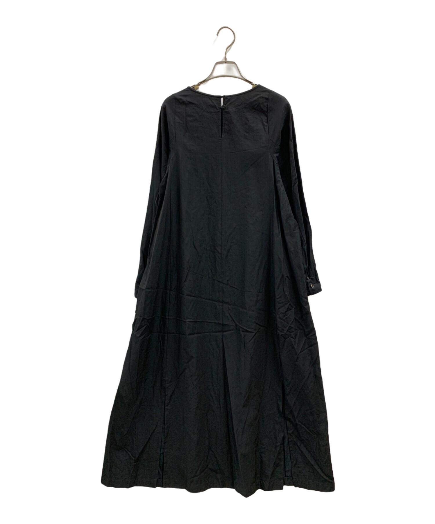 中古・古着通販】iki (イキ) iki キュプラコットンスリットワンピース 