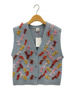 リボンニットベストロク 6 roku