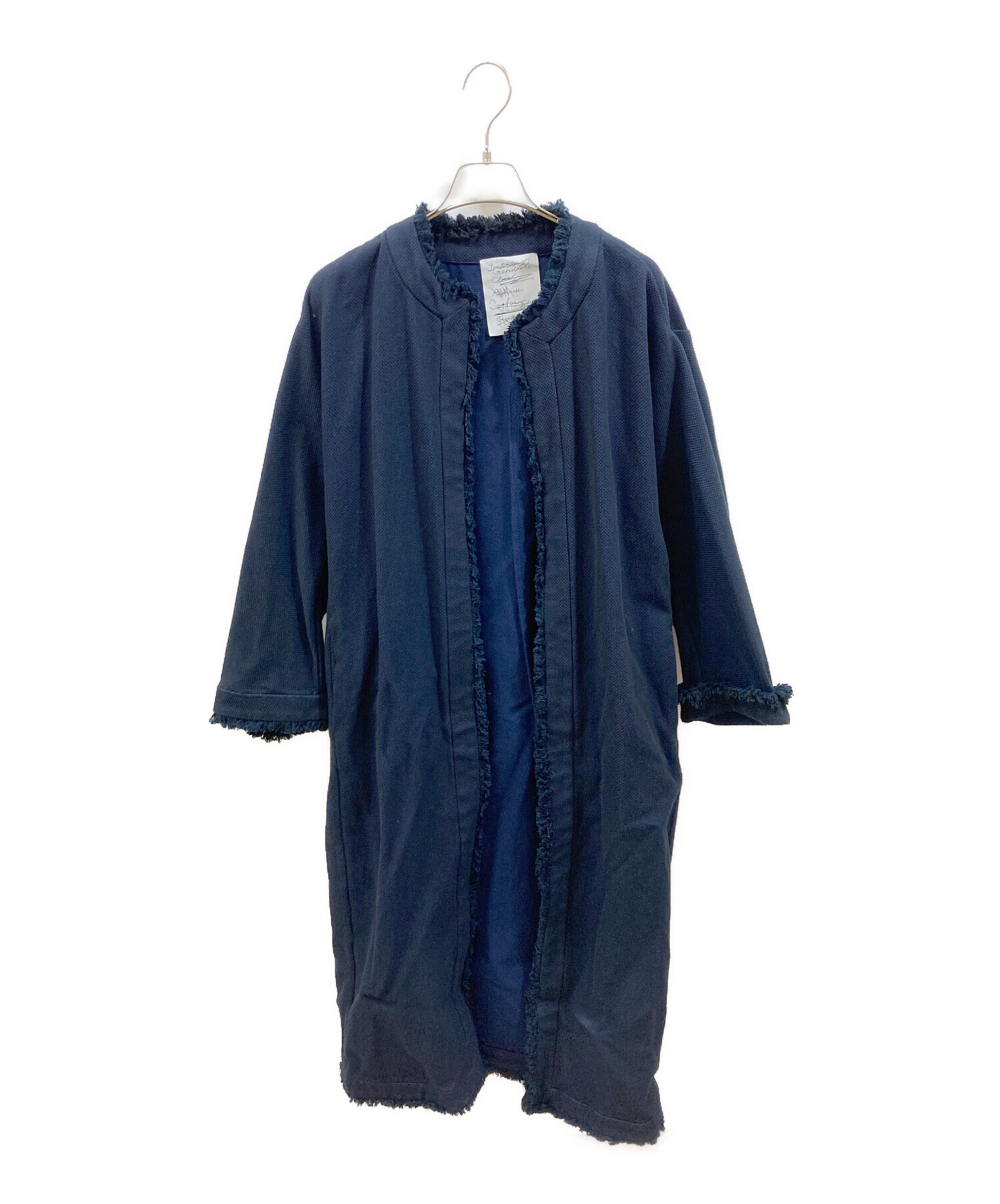 中古・古着通販】CHAOS (カオス) ガウンコート ネイビー サイズ:F  