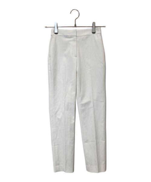 【タグ付き】Theory luxe ホワイト パンツ 036 Sサイズ 中古・古着通販】theory luxe (セオリーリュクス) ストレッチパンツ