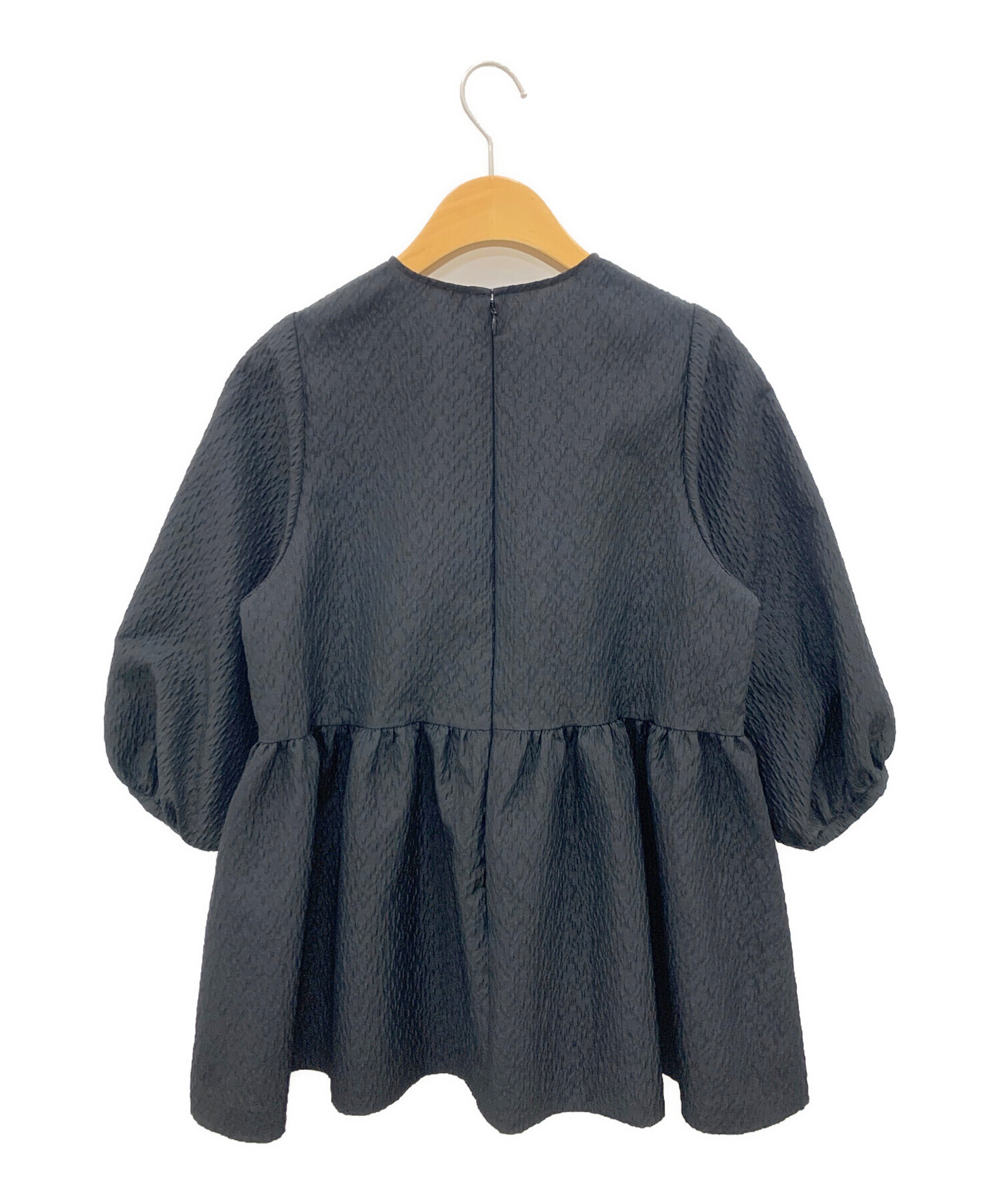 UNITED ARROWS アローズ AIRY ジャカード ペプラム ブラウス AIRY ジャ