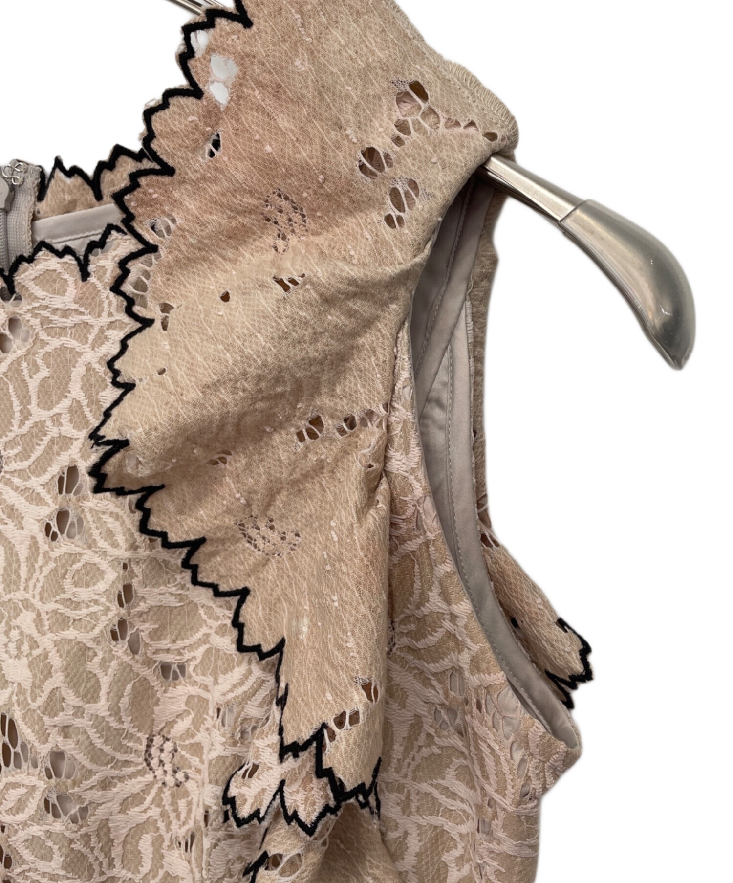 中古・古着通販】LANVIN en Bleu (ランバンオンブルー) スカラップ