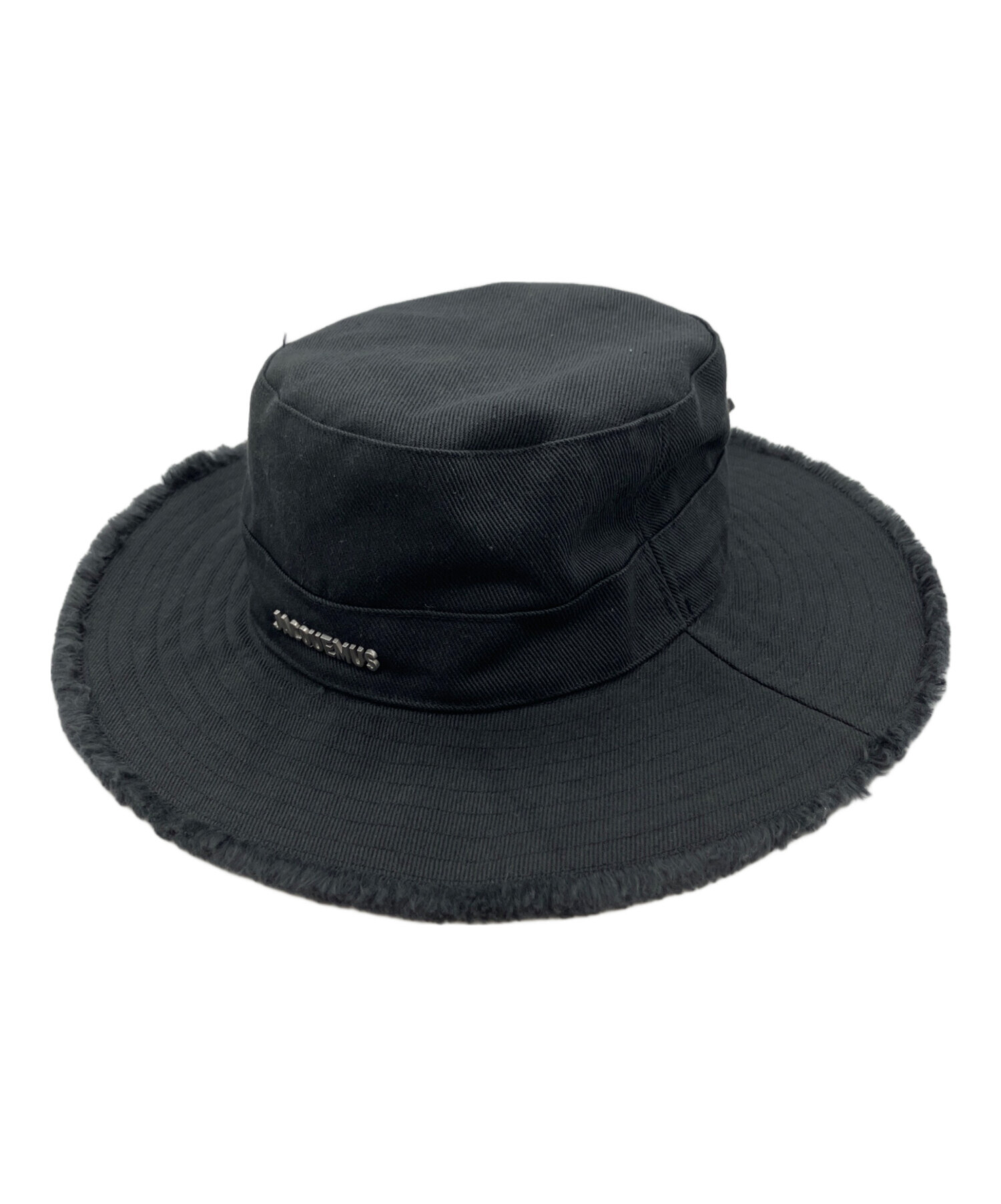 JACQUEMUS ブラック バケットハット　（ジャックムス) 58 中古・古着通販】JACQUEMUS (ジャックムス) バケットハット ブラック