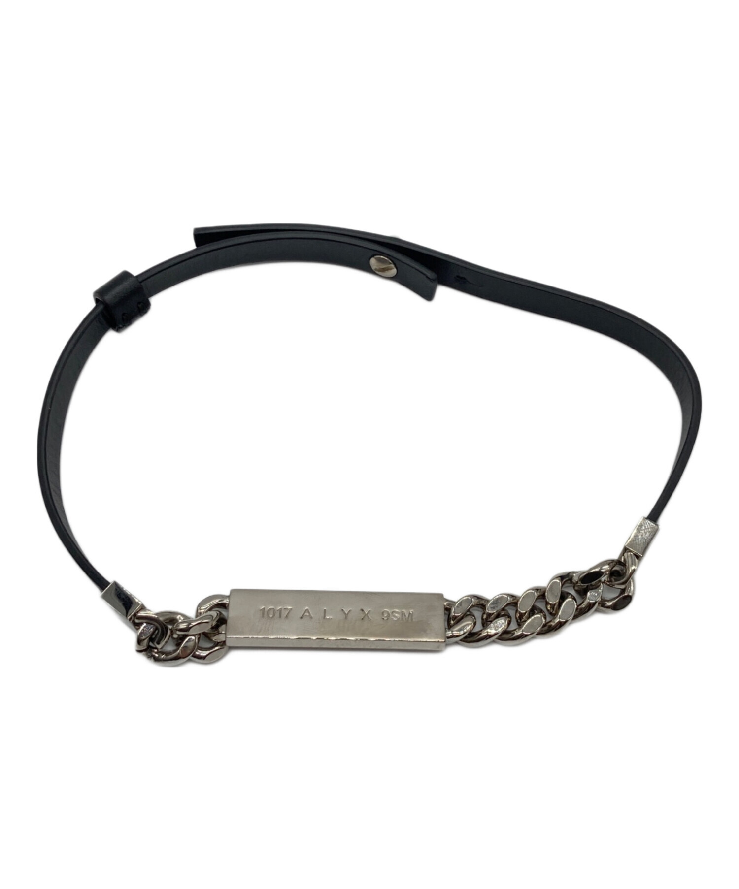 中古・古着通販】1017 ALYX 9SM (アリクス) LEATHER ID NECKLACE 