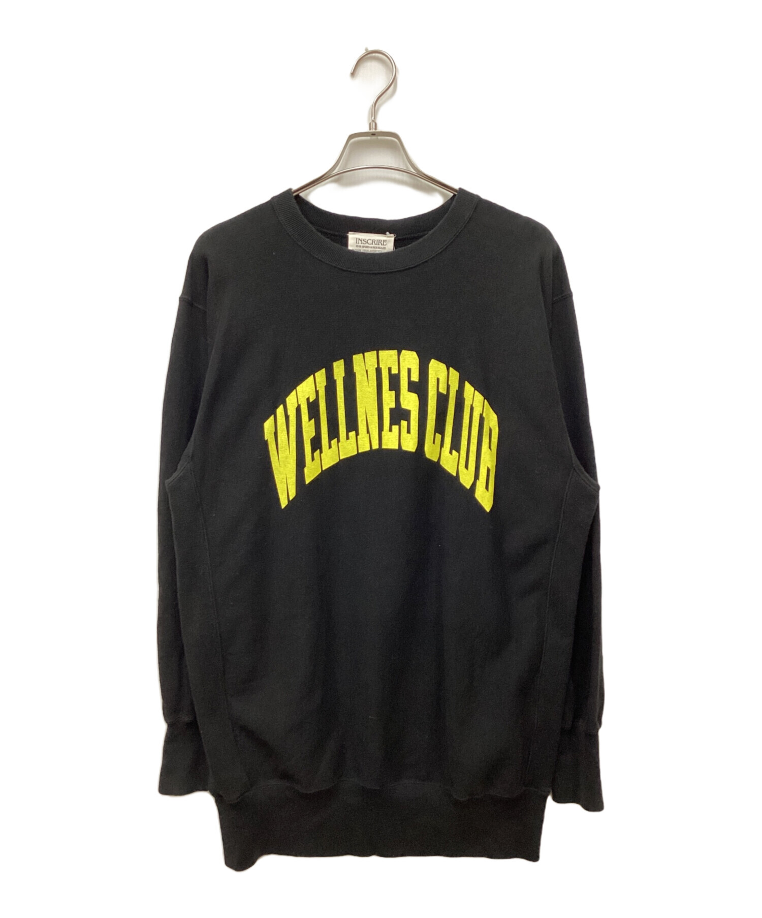 中古・古着通販】INSCRIRE (アンスクリア) WELLNESS CLUB Crew Sweat 