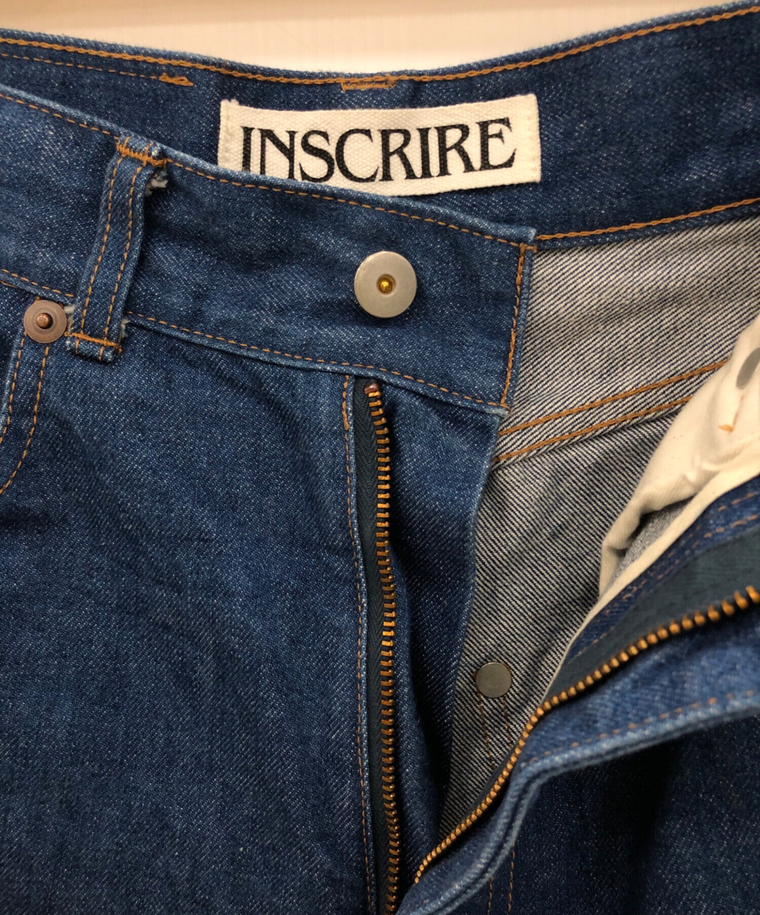 中古・古着通販】INSCRIRE (アンスクリア) デニムスラックス