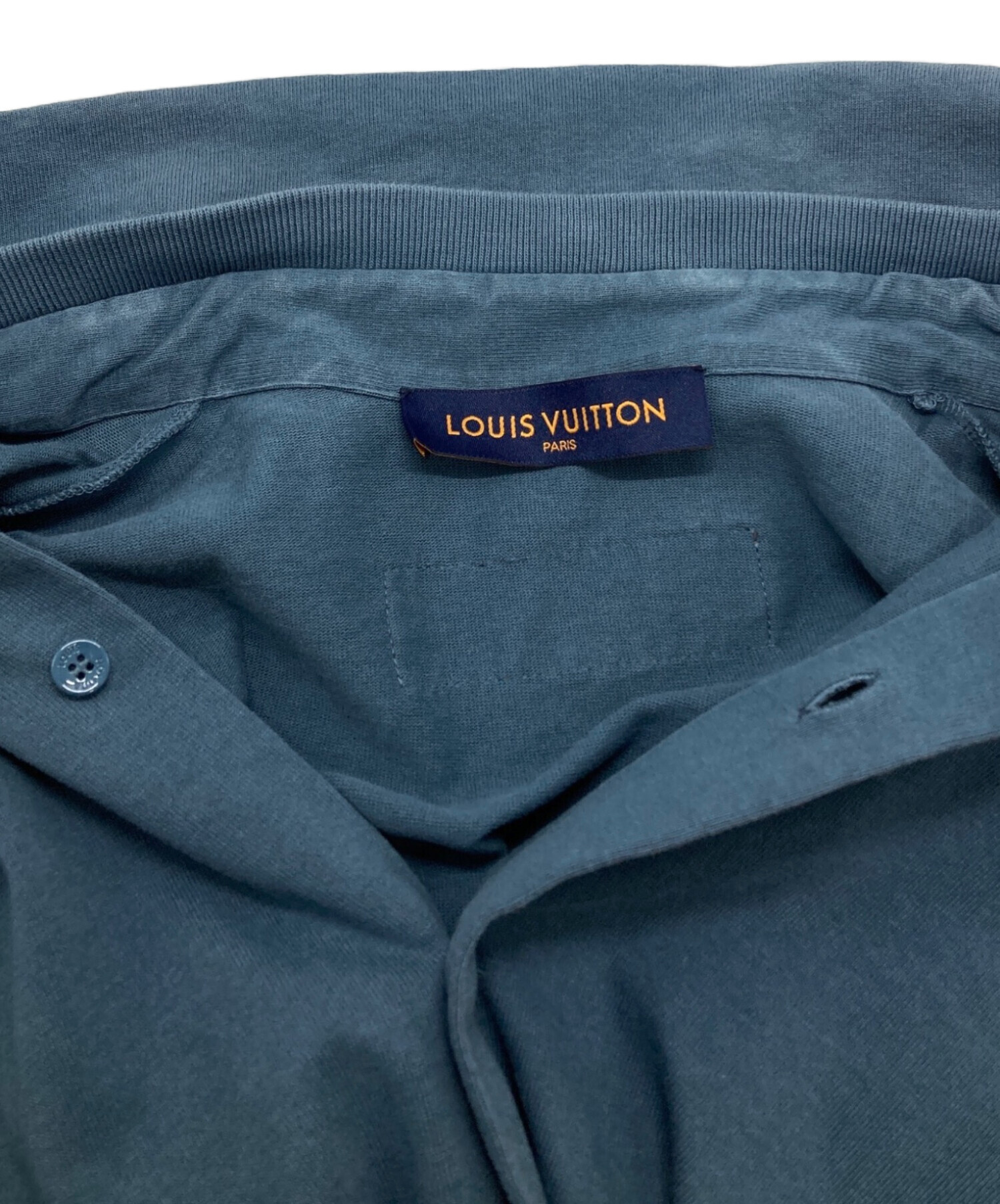 ルイヴィトンカラコラム半袖シャツ　サイズXL 中古・古着通販】LOUIS VUITTON (ルイ ヴィトン) カラコラム フロック