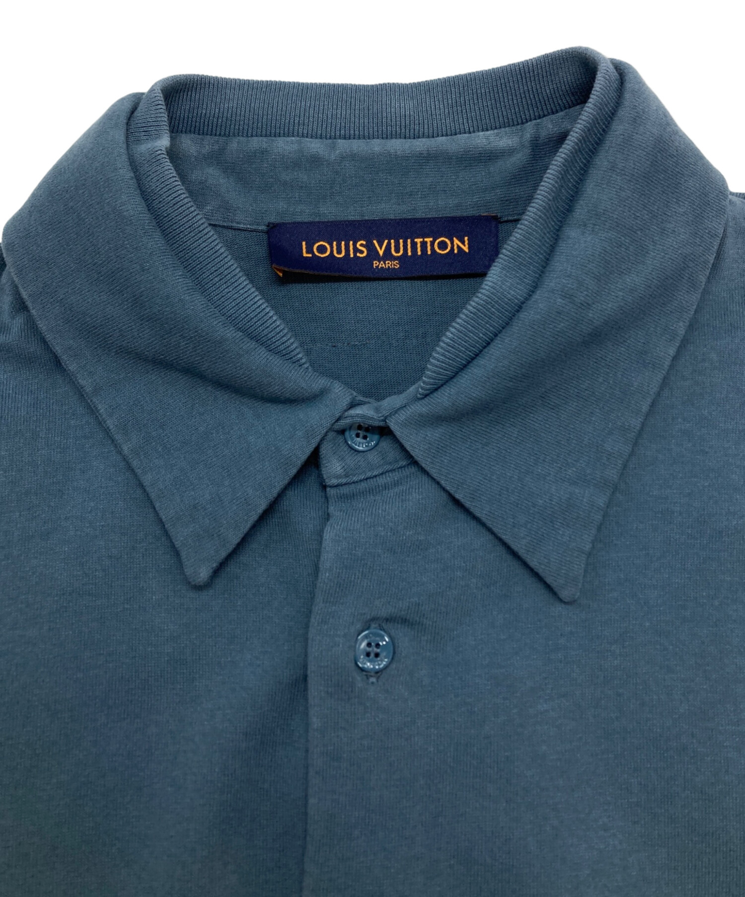 ルイヴィトンカラコラム半袖シャツ　サイズXL 中古・古着通販】LOUIS VUITTON (ルイ ヴィトン) カラコラム フロック