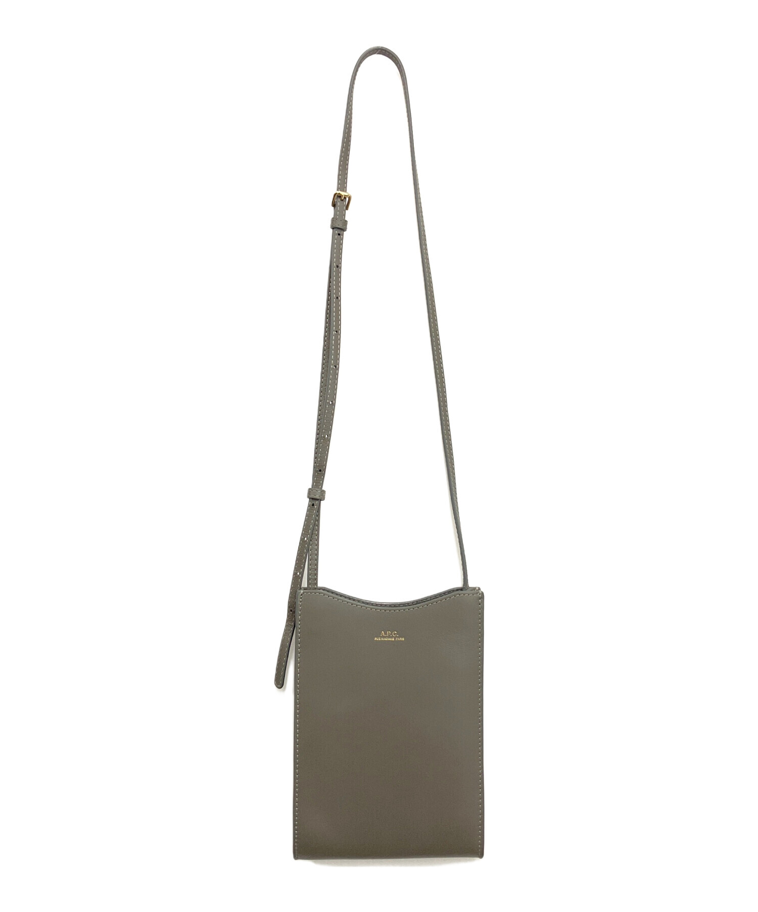 中古・古着通販】A.P.C. (アーペーセー) NECK POUCH JAMIE グレー