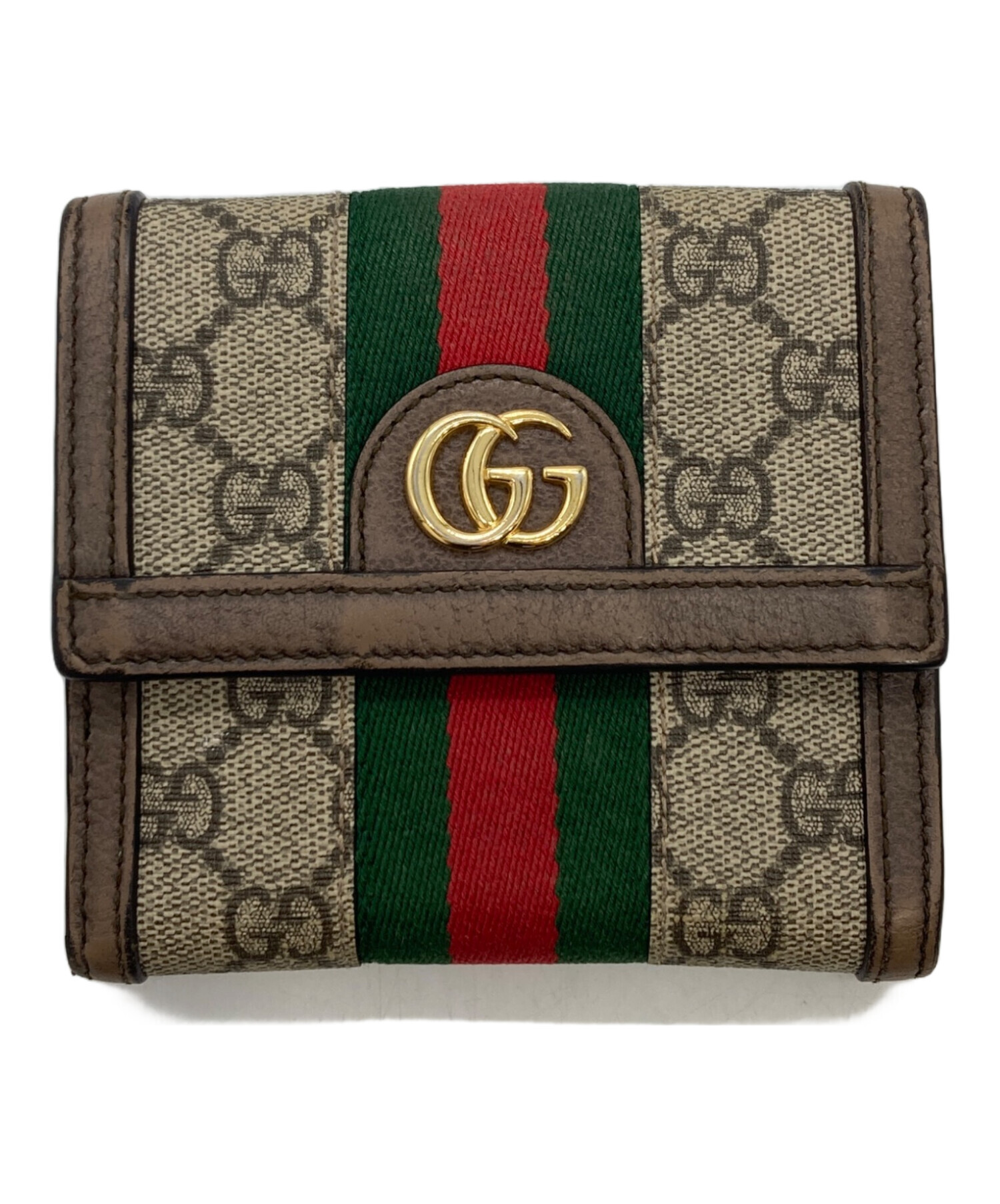 中古・古着通販】GUCCI (グッチ) 財布 ブラウン｜ブランド・古着通販
