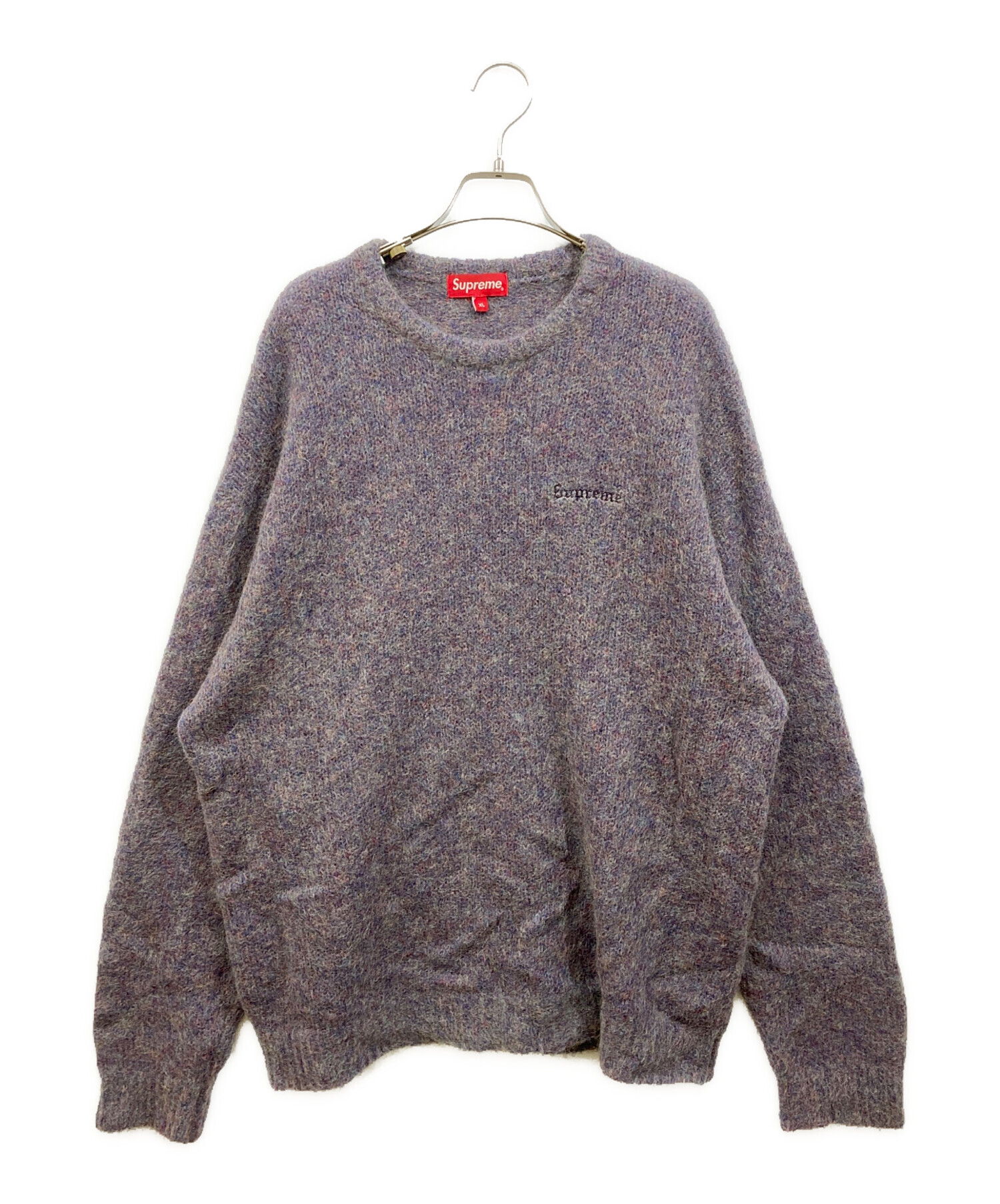 中古・古着通販】SUPREME (シュプリーム) Mohair Sweater パープル 