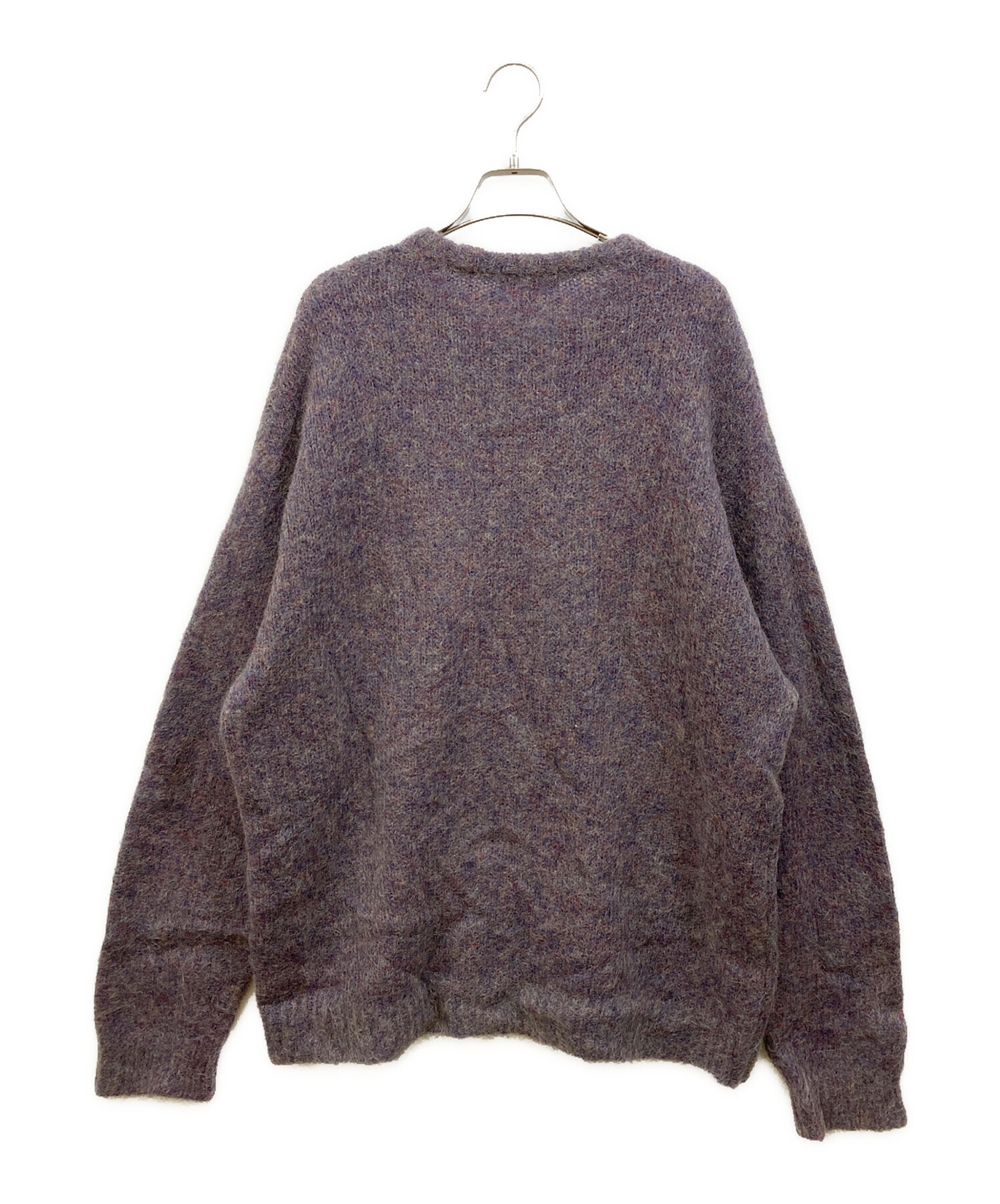 中古・古着通販】SUPREME (シュプリーム) Mohair Sweater パープル 