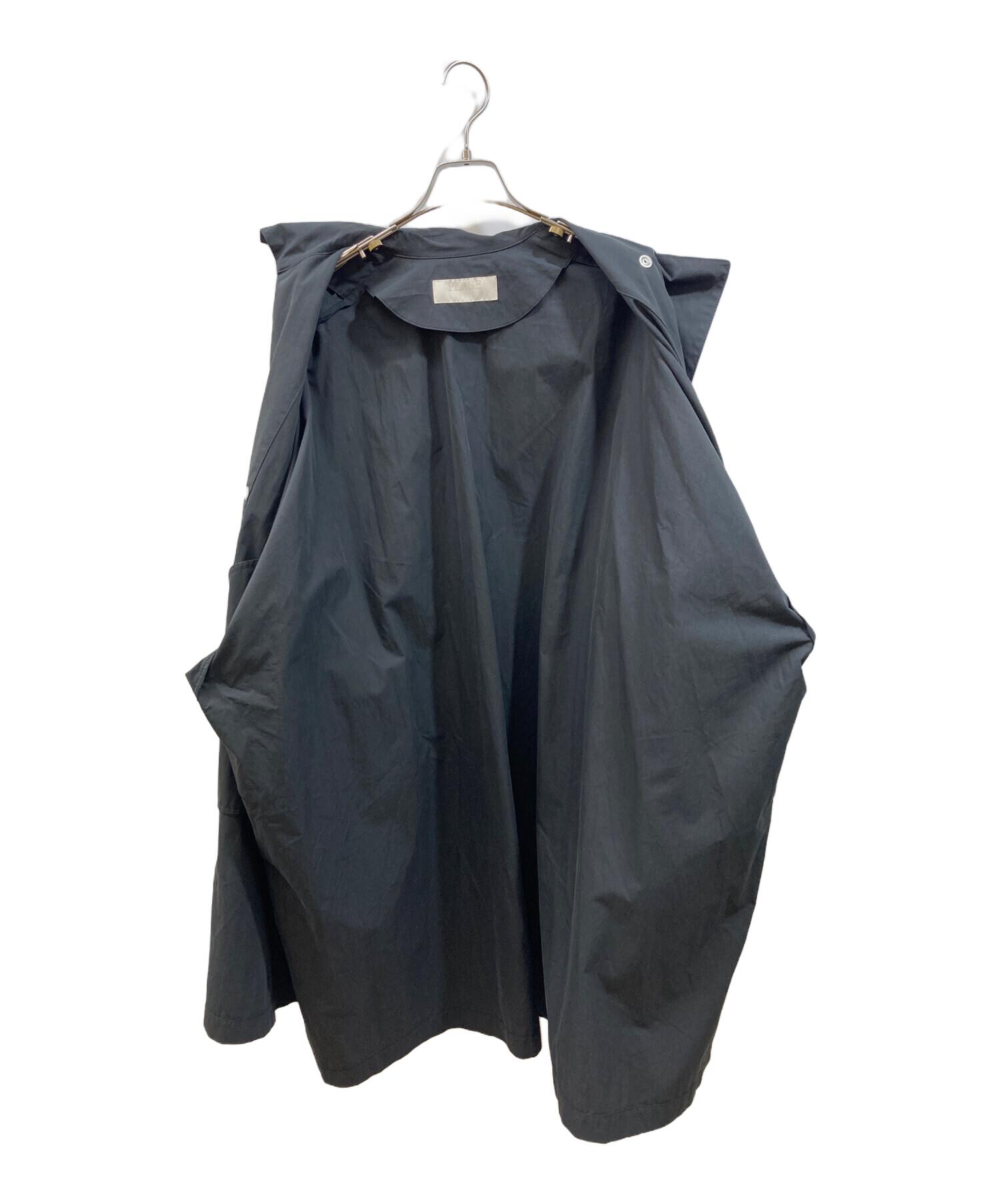 最終値下げ超美品❄プラージュplage　テントコート36 中古・古着通販】Plage (プラージュ) テントコート ブラック サイズ:36