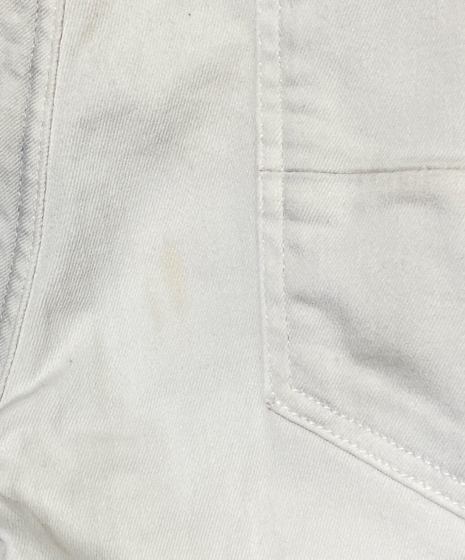 中古・古着通販】AMIRI (アミリ) ダメージ加工デニムパンツ ホワイト