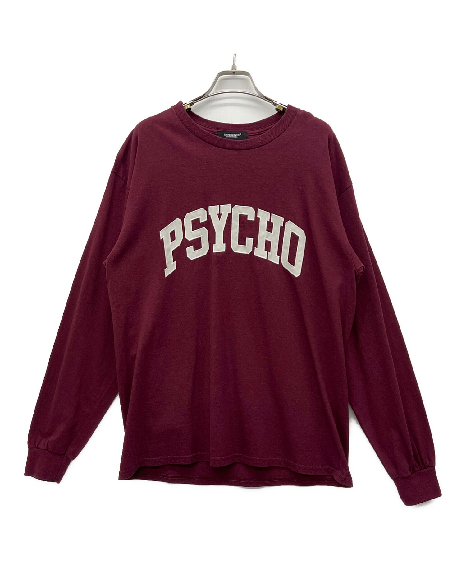 中古・古着通販】UNDERCOVER (アンダーカバー) PSYCHO LS ボルドー