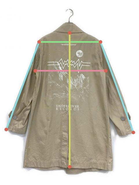 中古・古着通販】UNDERCOVER (アンダーカバー) NOISEMOON/ステンカラー