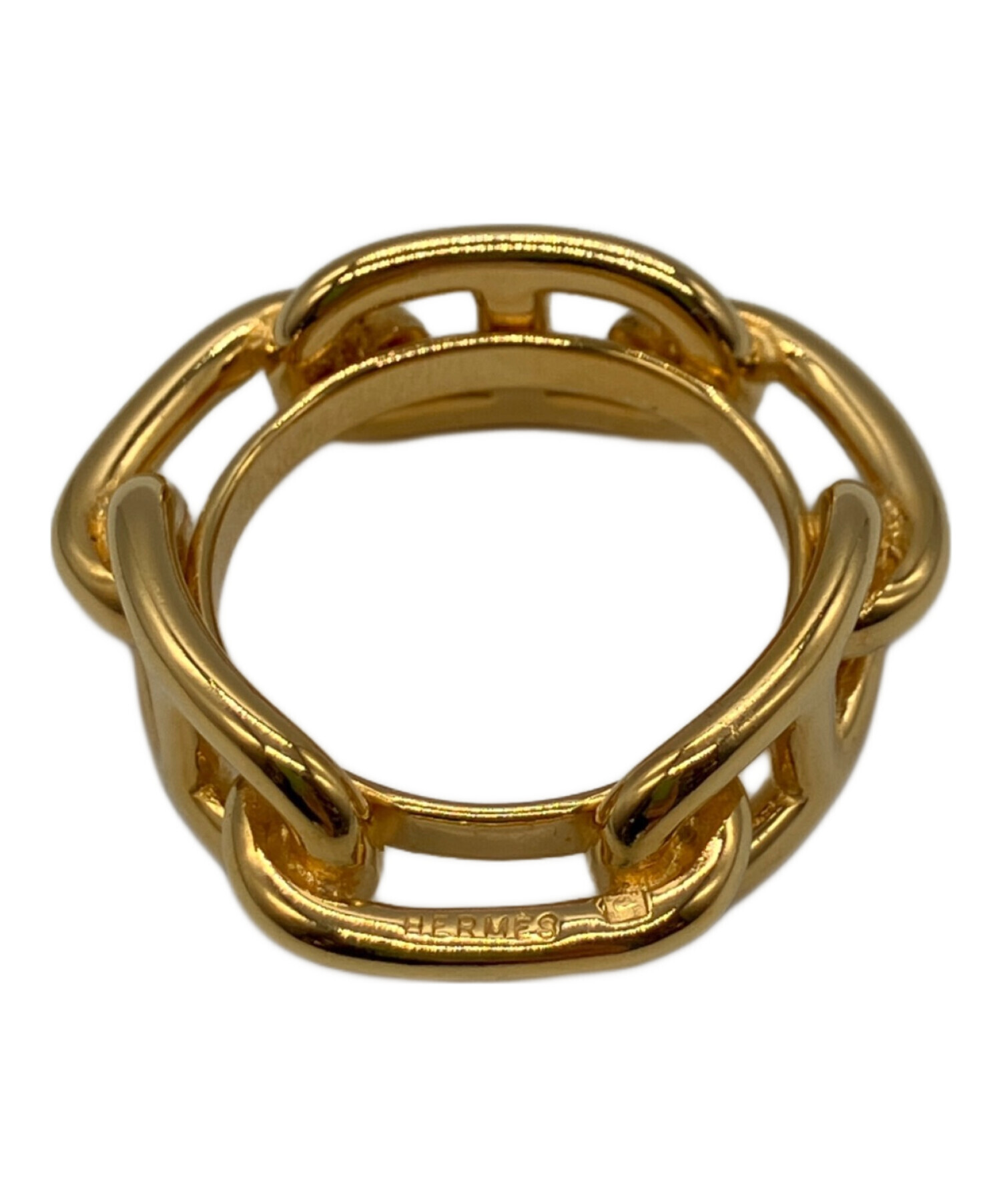 中古・古着通販】HERMES (エルメス) シェーヌダンクルスカーフリング