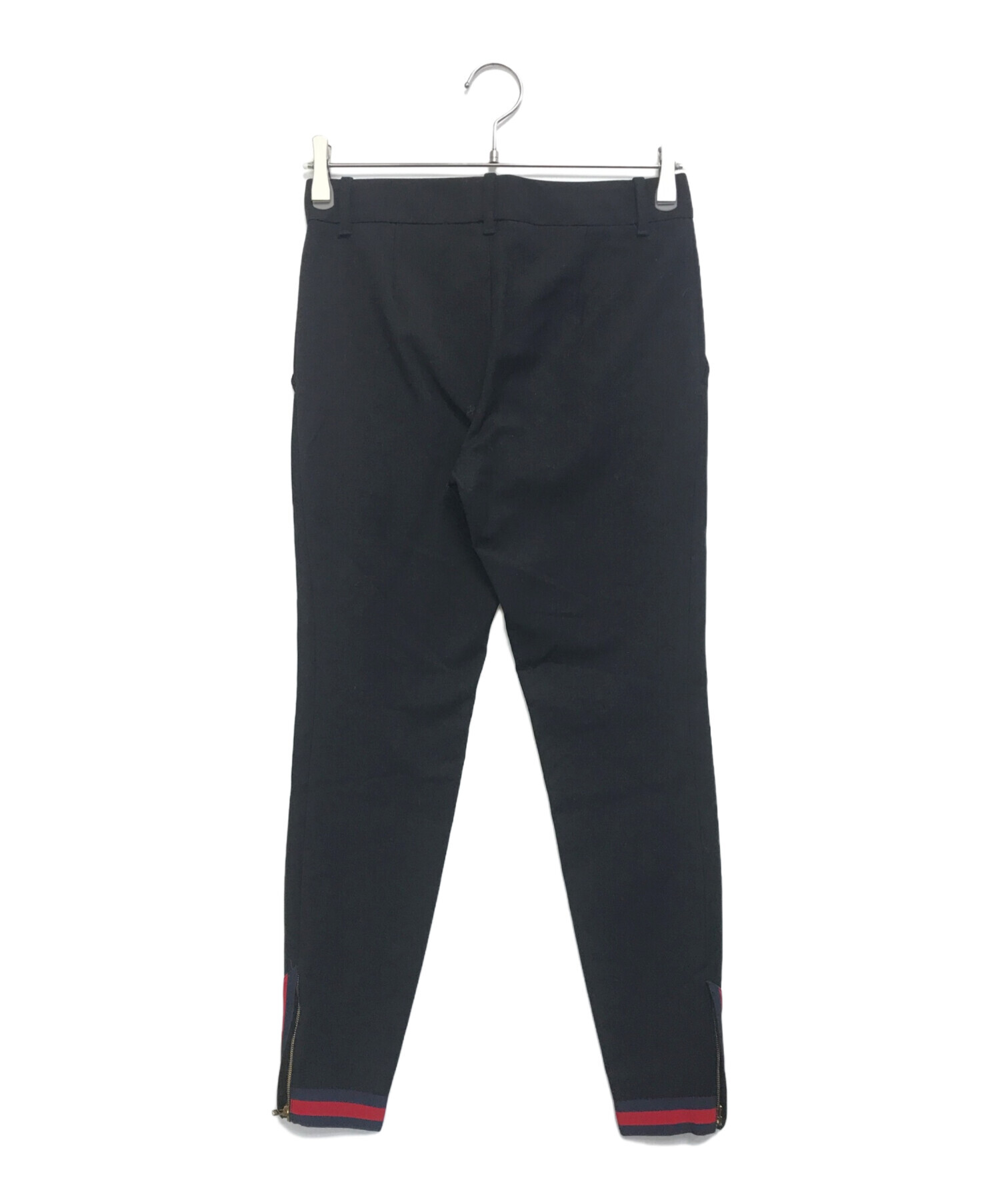 中古・古着通販】GUCCI (グッチ) ウェブ ファスナー スキニーパンツ 