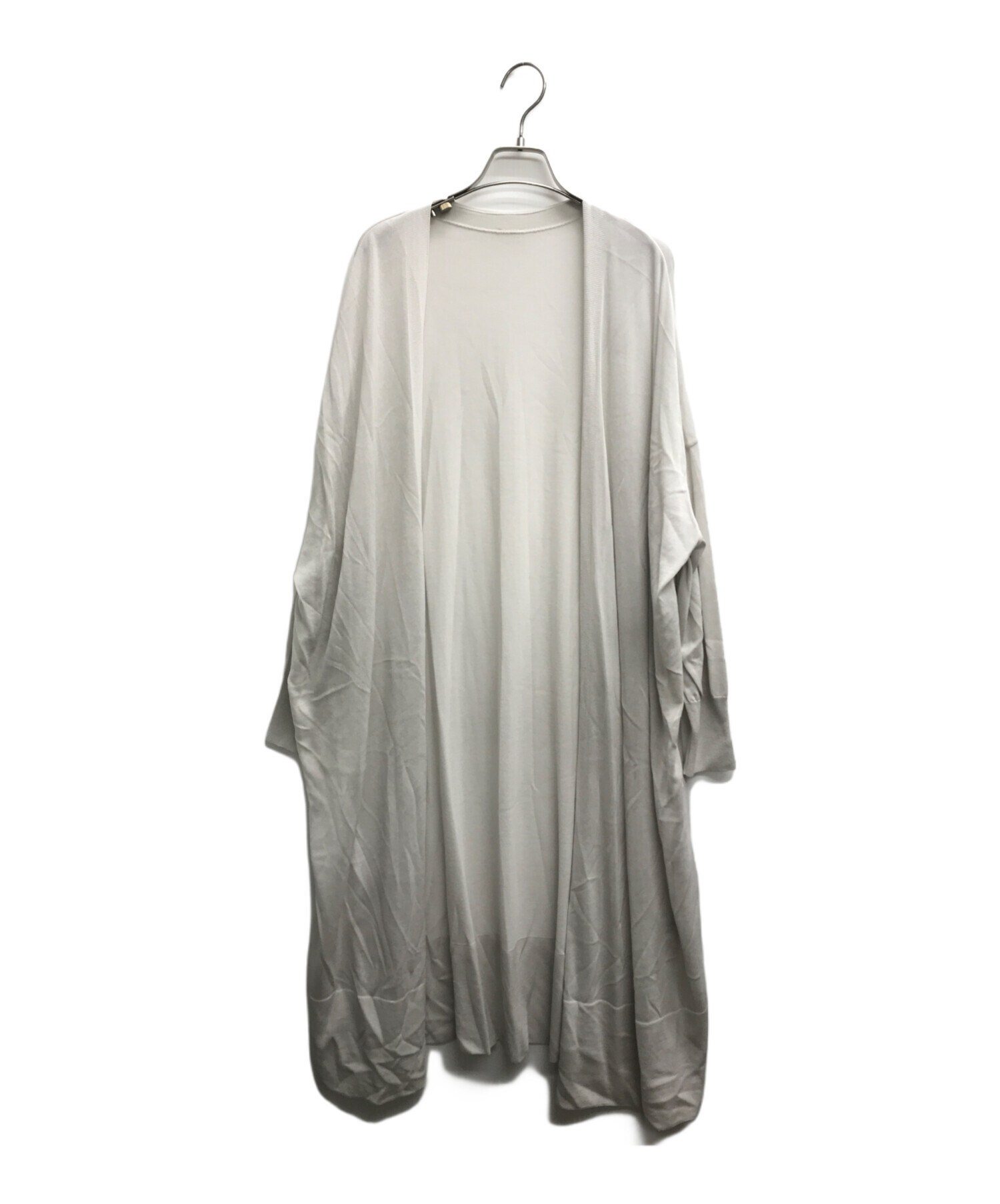 美品　ドゥーズィエムクラス Shake code Vネックロングカーディガン 黒 Deuxieme Classe（ドゥーズィエムクラス）の「《予約》追加