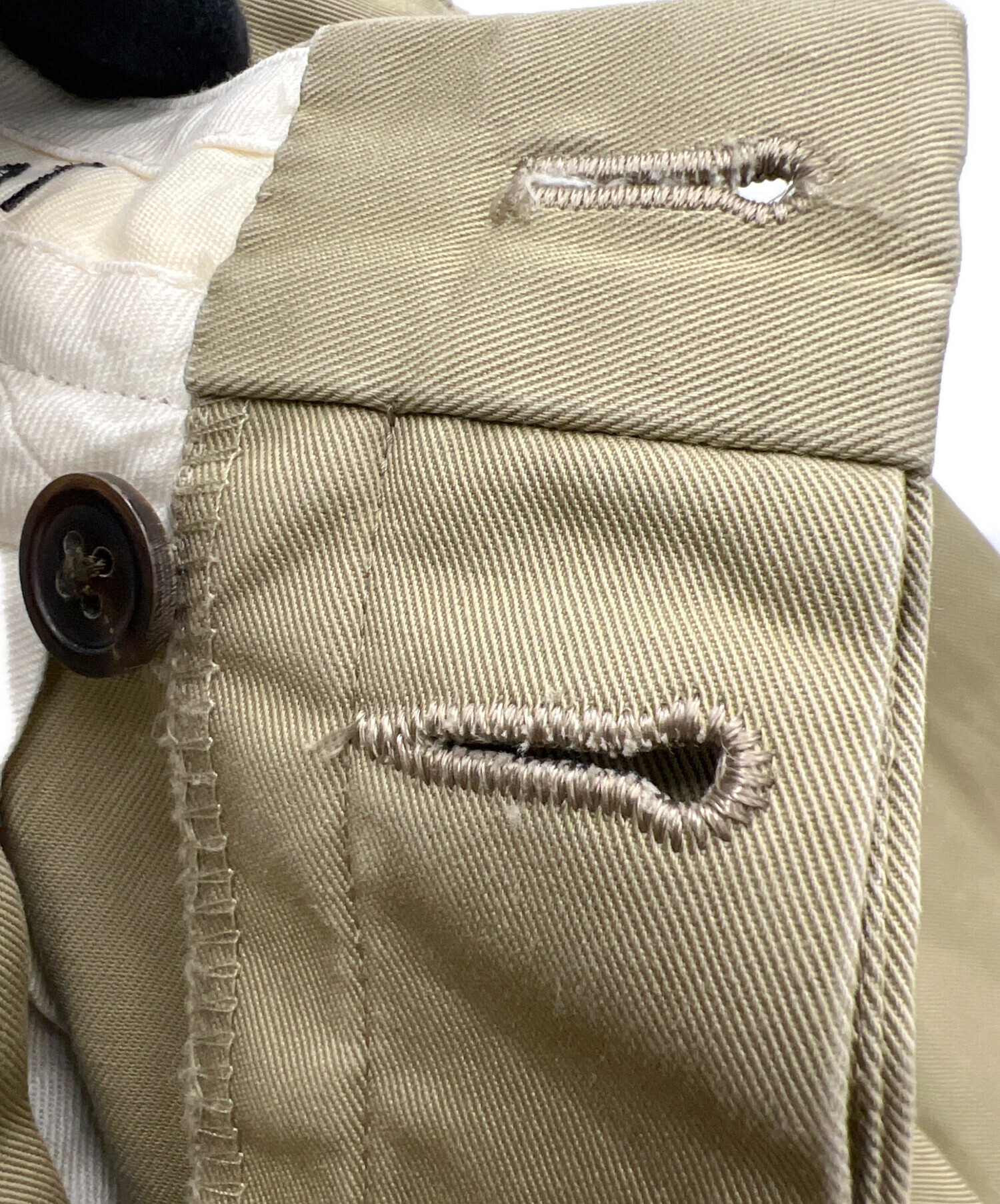 中古・古着通販】NEAT (ニート) 2タックパンツ ベージュ サイズ:40