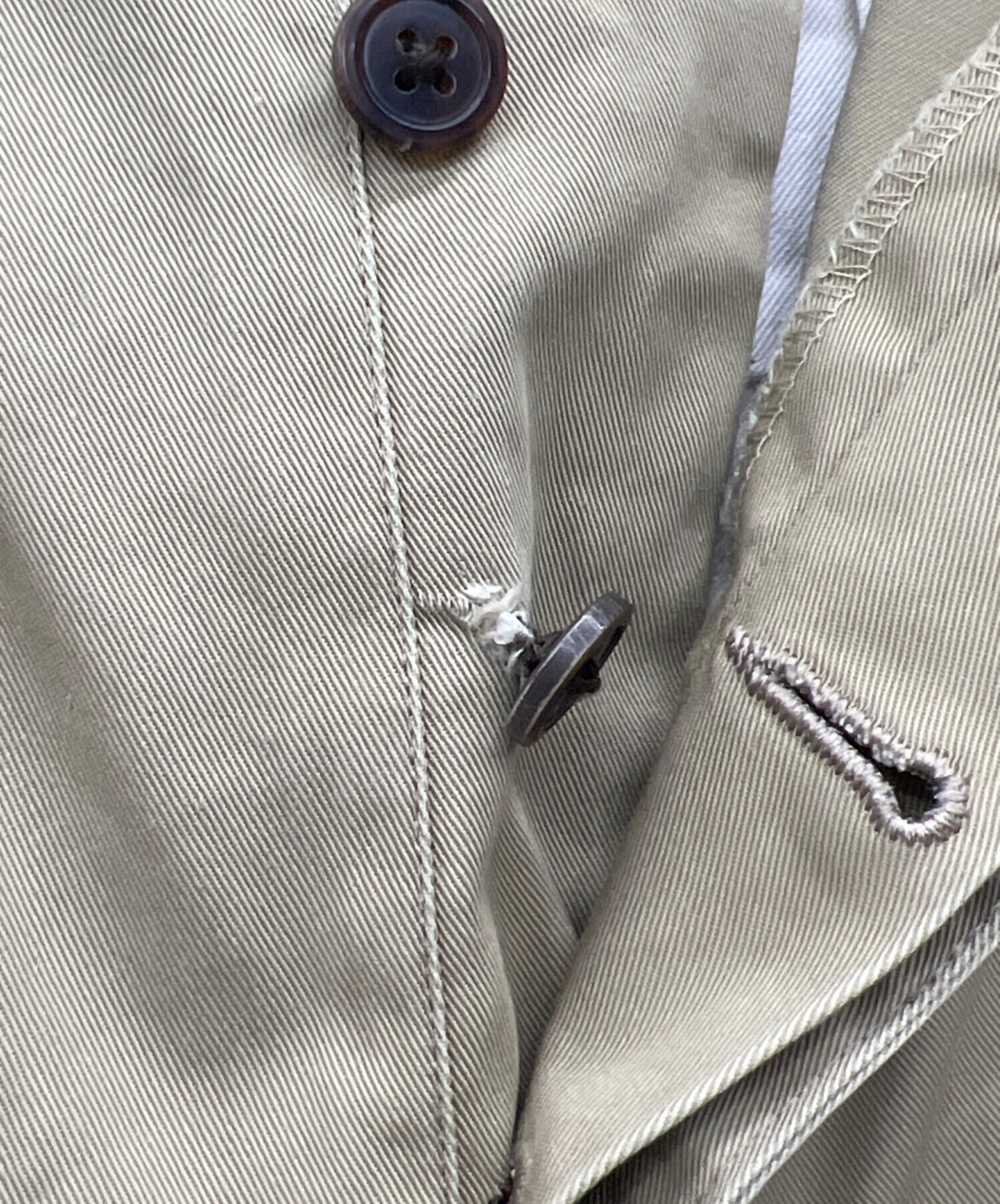 中古・古着通販】NEAT (ニート) 2タックパンツ ベージュ サイズ:40